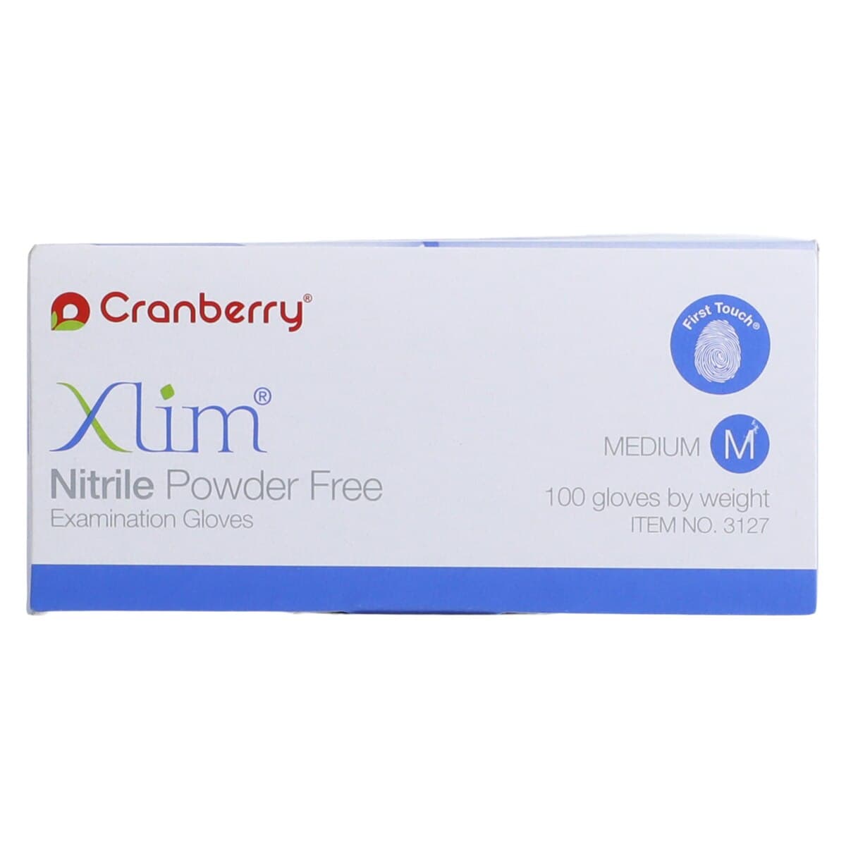Cranberry Xlim® Powder-Free Nitrile Exam Gloves, Medium, Dark Blue, 100/Box, CR3127 thumbnail 5