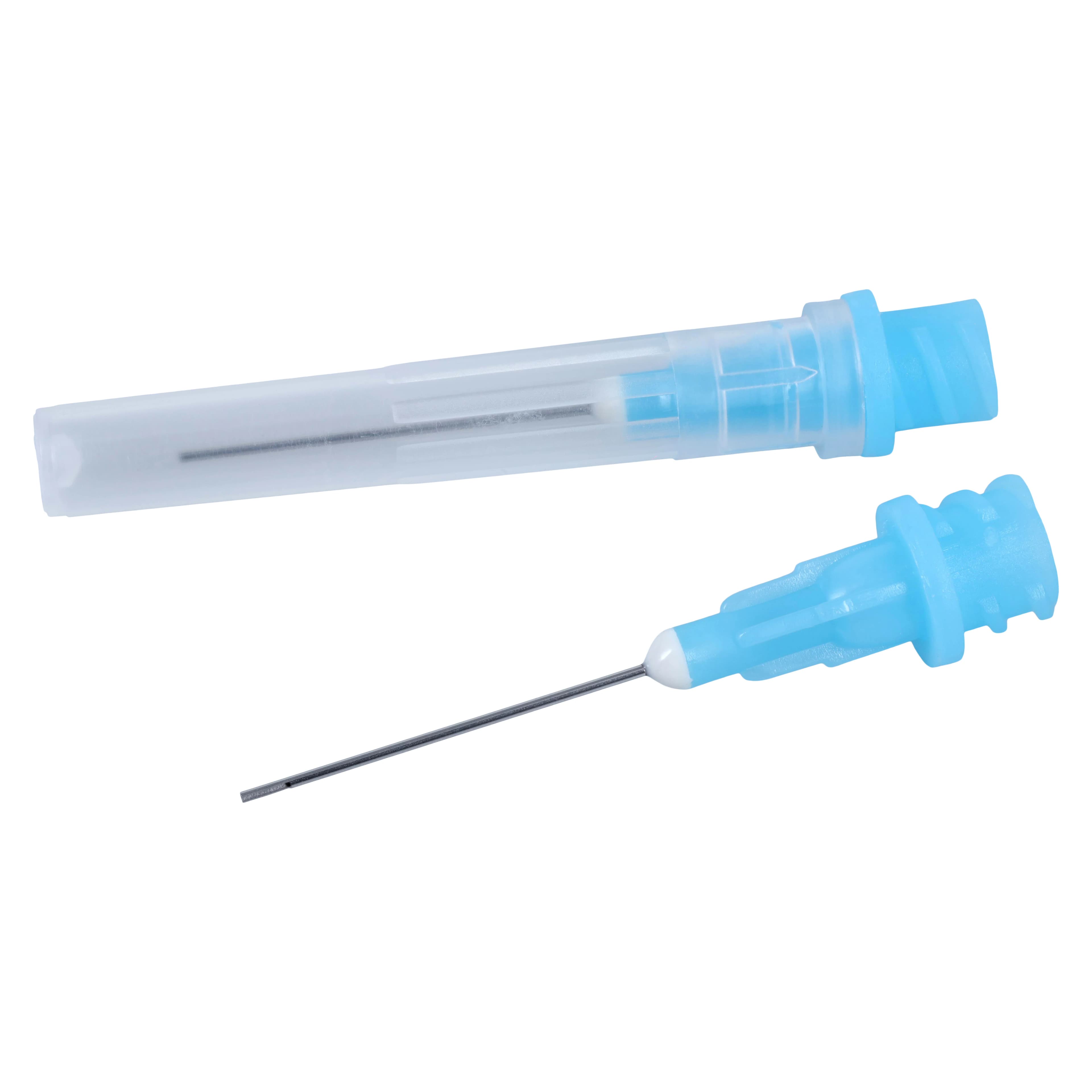 Secure-Lock Appli-Vac Irrigating Tips, 1" Bendable, 23 Gauge, Blue, 80/Pkg, 314523 thumbnail 2