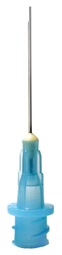 Secure-Lock Appli-Vac Irrigating Tips, 1" Bendable, 23 Gauge, Blue, 80/Pkg, 314523 - 23G Blue Secure-Lock Irrigating Tips (80) - Image 1