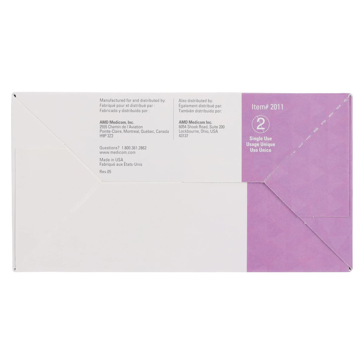 SafeMask® Premier™ Procedure Earloop Face Mask, ASTM Level 1, Lavender, 50/Box, 2011 thumbnail 10