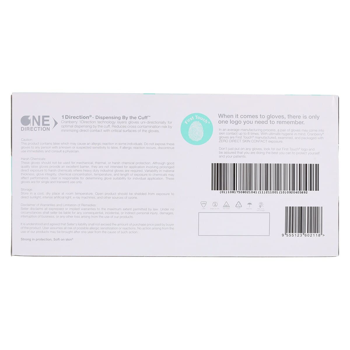 Cranberry Cyntek Powder-Free Latex Exam Gloves, Small, Wintergreen, 100/Box, CR7836 thumbnail 10