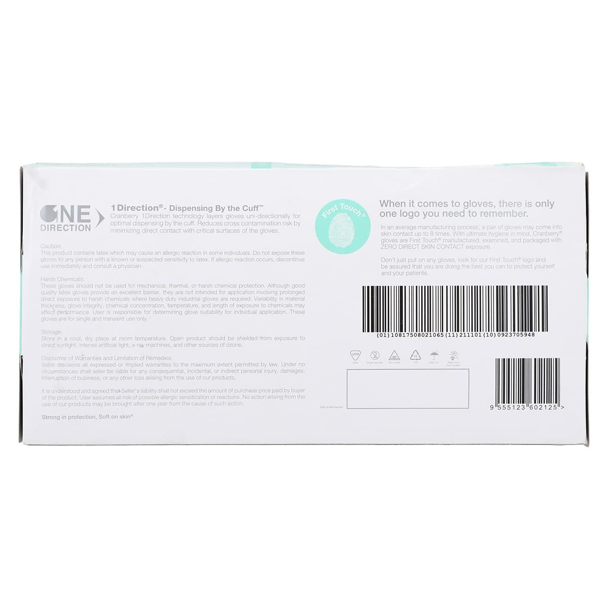 Cranberry Cyntek Powder-Free Latex Exam Gloves, Lanolin & Vitamin E Coated, Wintergreen, Medium, 100/Box, CR7837 thumbnail 10
