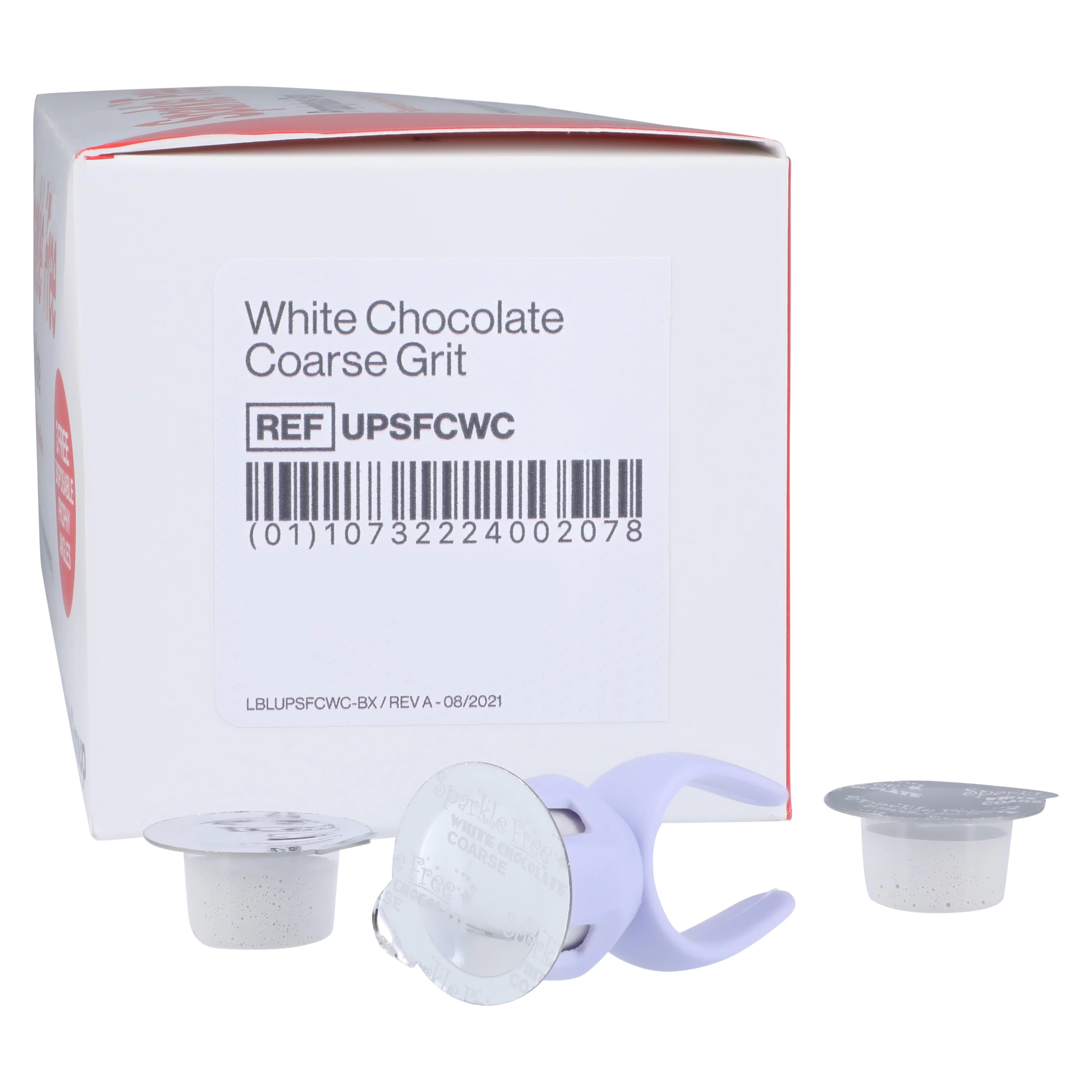 Crosstex Sparkle Free Prophy Paste, Coarse Grit, White Chocolate, Fluoride-Free, Gluten-Free, 200 Unit Dose Cups, UPSFCWC thumbnail 2