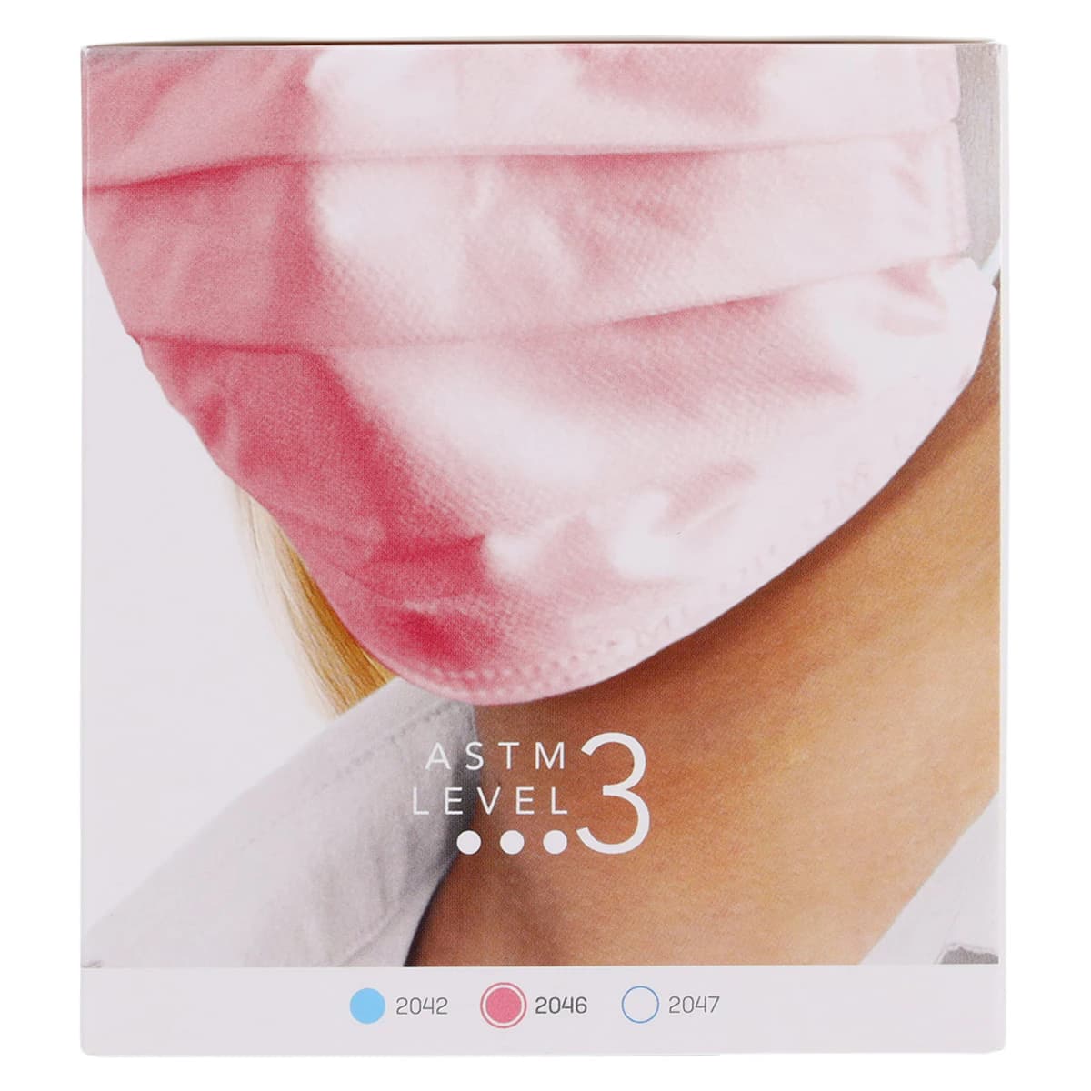 SafeMask® Premier Elite™ Procedure Earloop Face Mask, ASTM Level 3, Pink, 50/Box, 2046 thumbnail 8