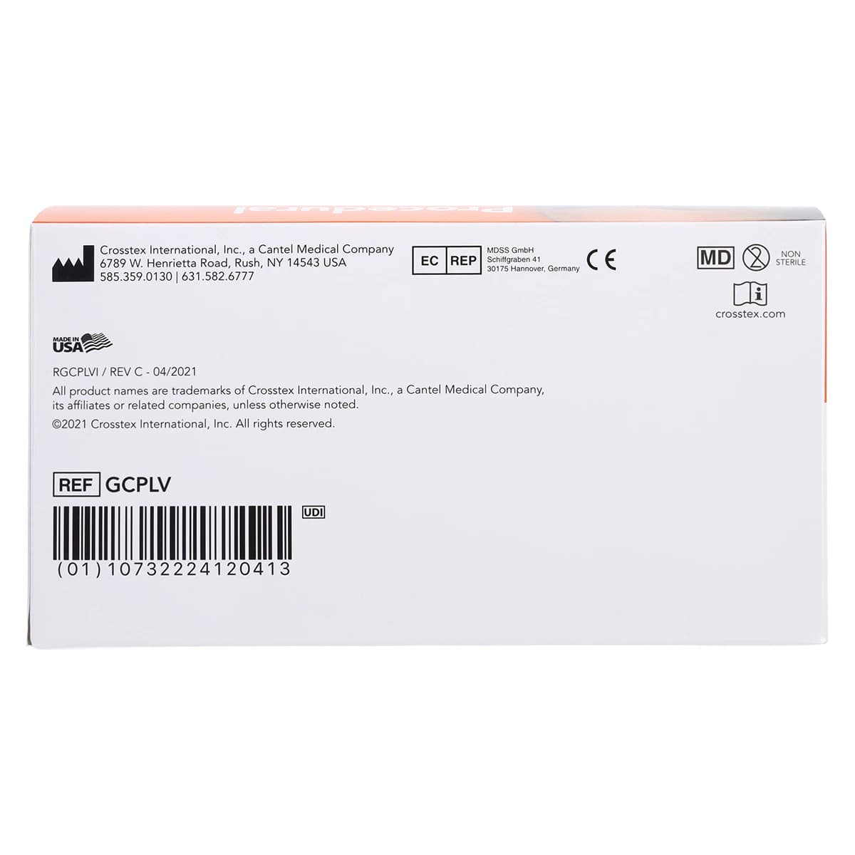 Crosstex Procedural Earloop Face Mask, ASTM Level 2, Lavender, Latex Free, 50/Box, GCPLV thumbnail 6
