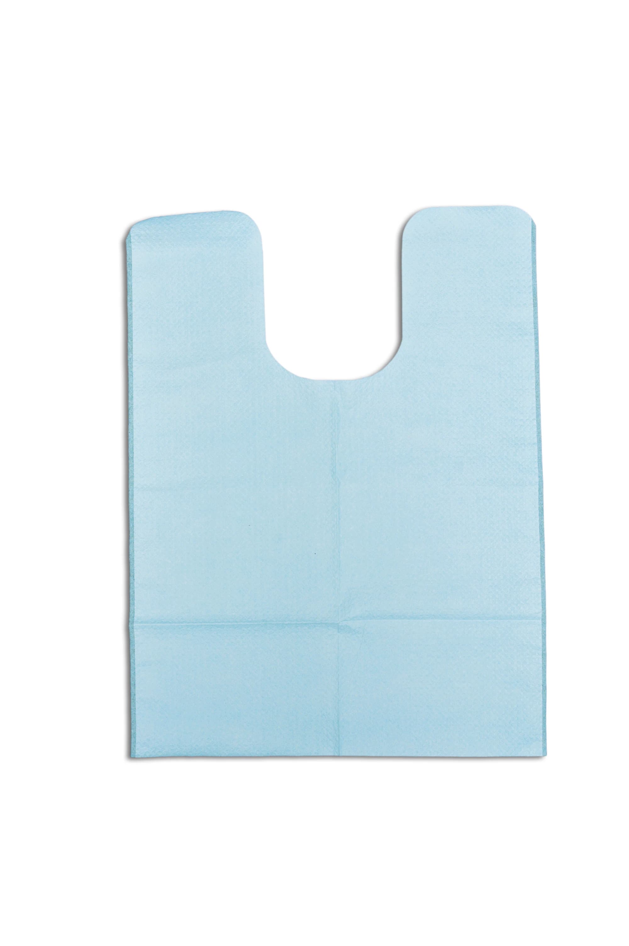 Tidi Products Oral Surgical Contour Bib, 3-Ply, 18" x 25", 250/Box, 917677 - Tidi Oral Surgical Contour Bib 3Ply 250/Box 18X25 917677 - Image 1