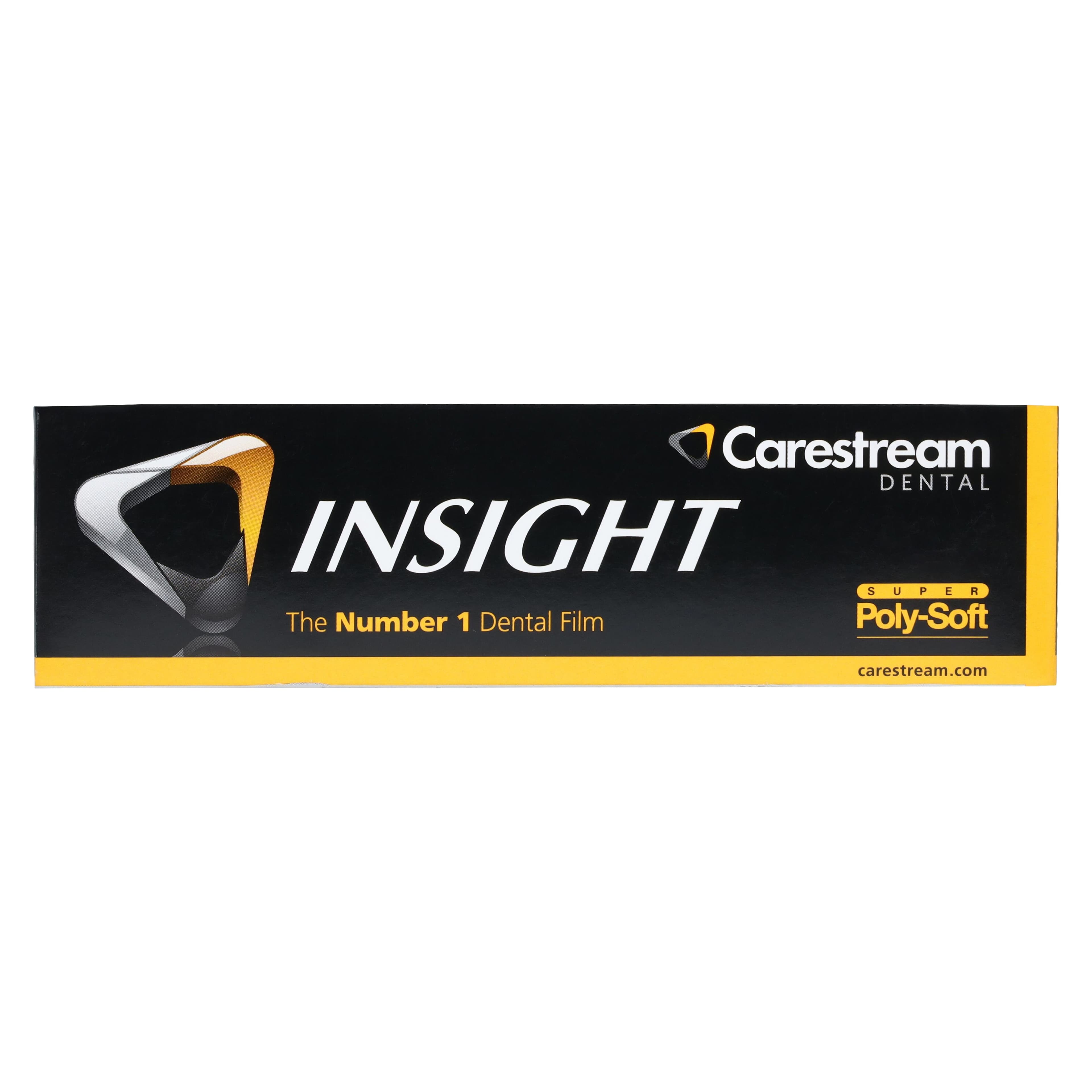 Carestream Insight IP-01 Intraoral Dental Film, Size 0, F-Speed, Single Film Super Poly-Soft Packets, 100/Pk, 8675332 thumbnail 2