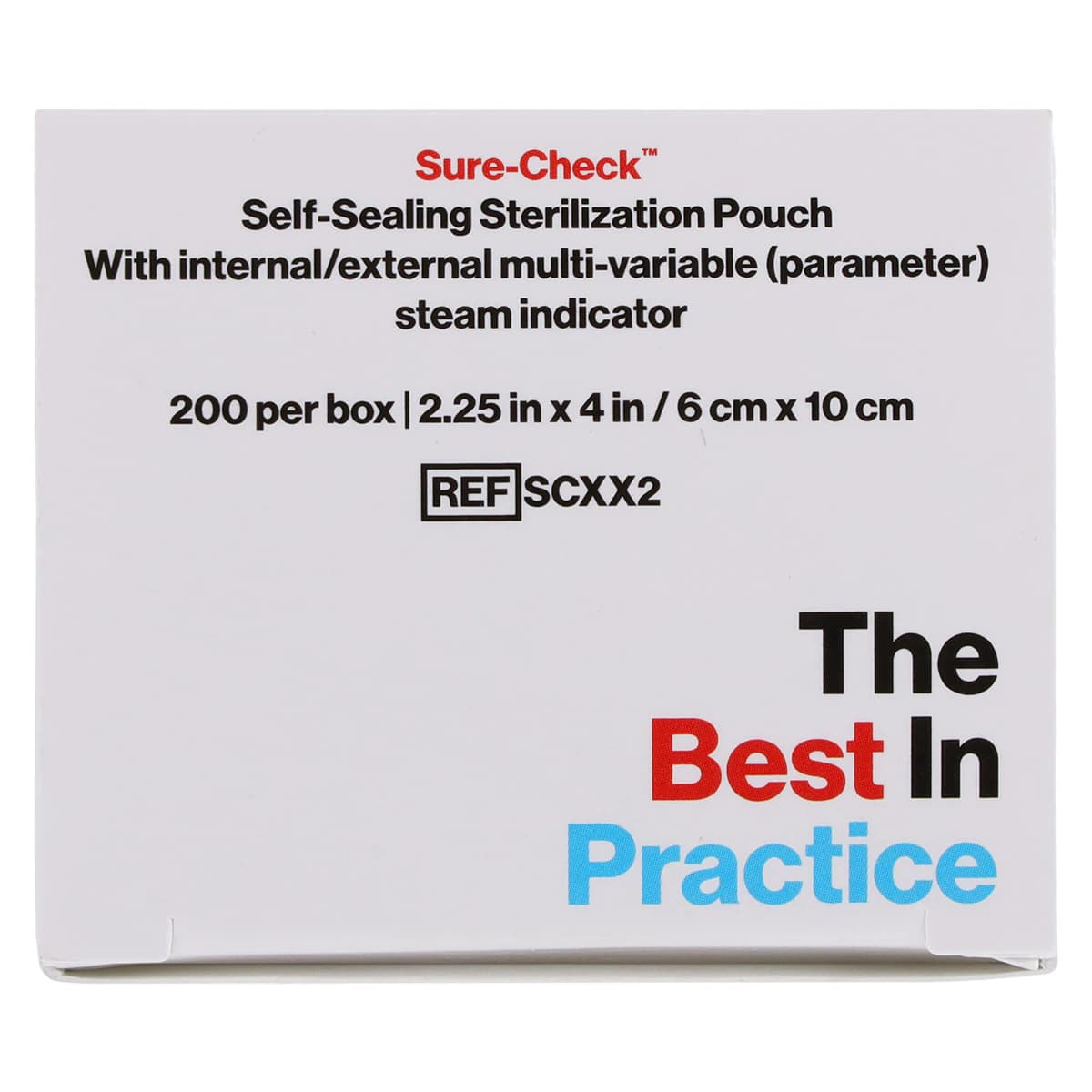 Sure-Check Self-Seal Sterilization Pouches, 2.25" x 4", 200/Box, SCXX2 thumbnail 3