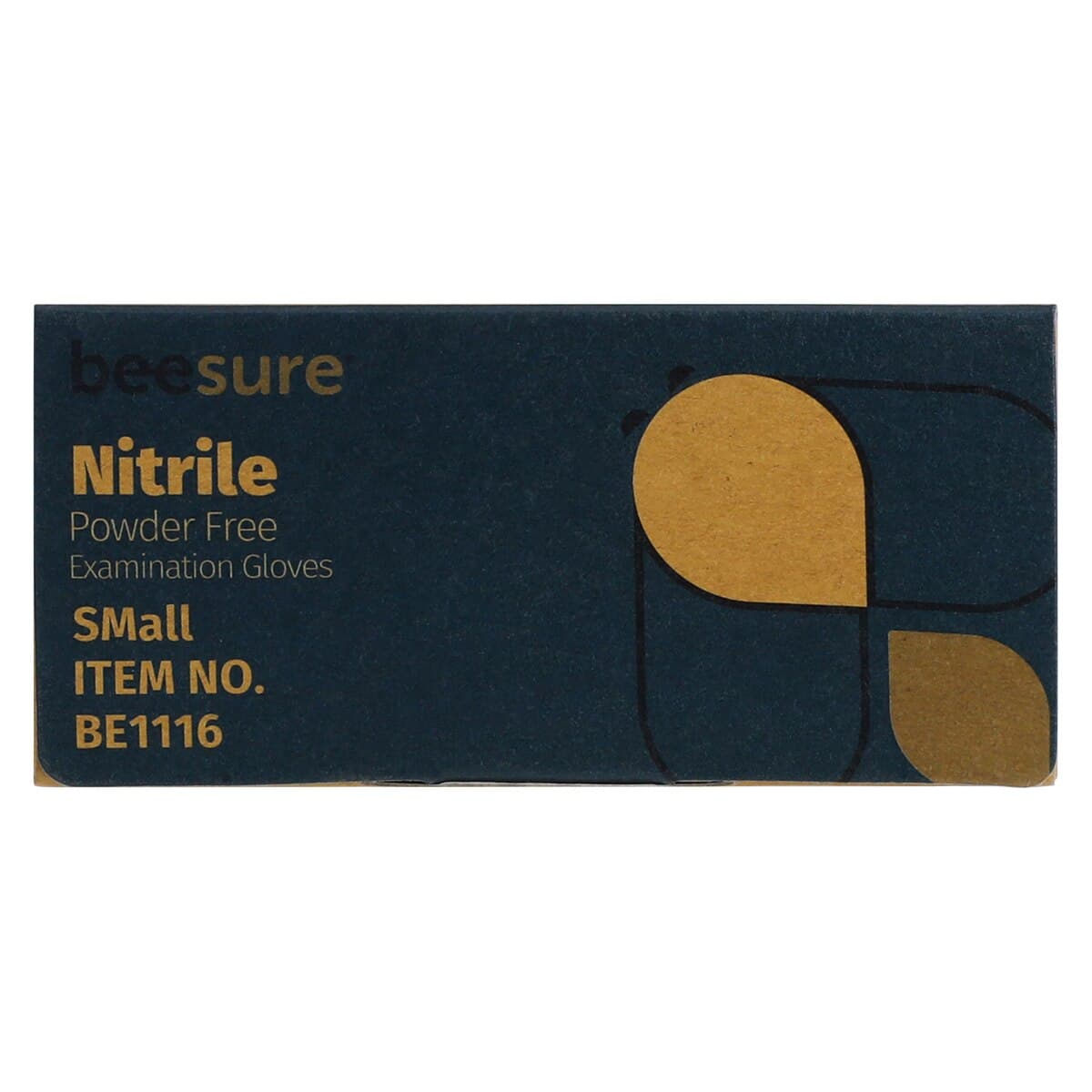 BeeSure Nitrile Exam Gloves, Powder-Free, Non-Sterile, Small, Blue, 100/Box, BE1116 thumbnail 5