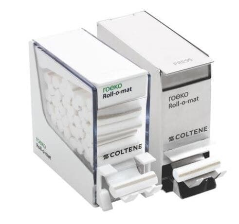 Roeko Roll-o-mat Cotton Roll Dispenser, Chrome-Nickel-Steel, Autoclavable, 1 Each - Roeko Roll-o-mat Cotton Roll Dispenser - Chrome-Nickel-Steel - Image 1
