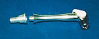 Bull Frog Ergo Vac 110 Degree HVE Handpiece, Aluminum, with 1/2" Swivel Tubing Adapter, Autoclavable, 1/Pk, B11171 - Bull Frog Ergo Vac 110 Degree HVE Handpiece, with 1/2" Swivel Tubing Adapter, Aluminum, 1/Pk, B11171 - Image 1