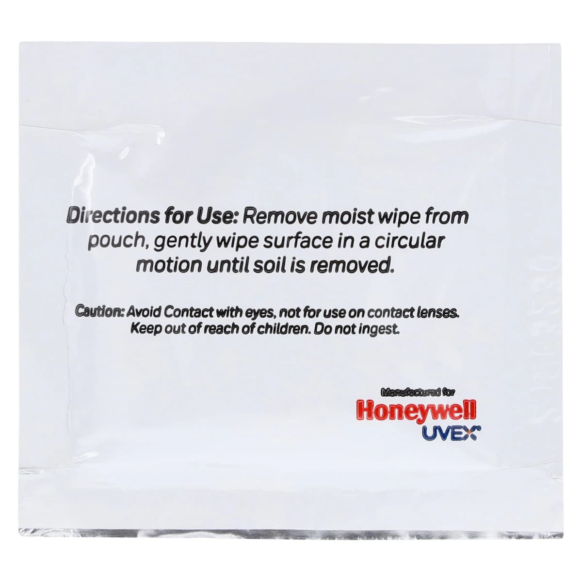 Uvex Clear Lens Cleaning Towelettes, Individually Wrapped, 100/Box, 355547 thumbnail 3