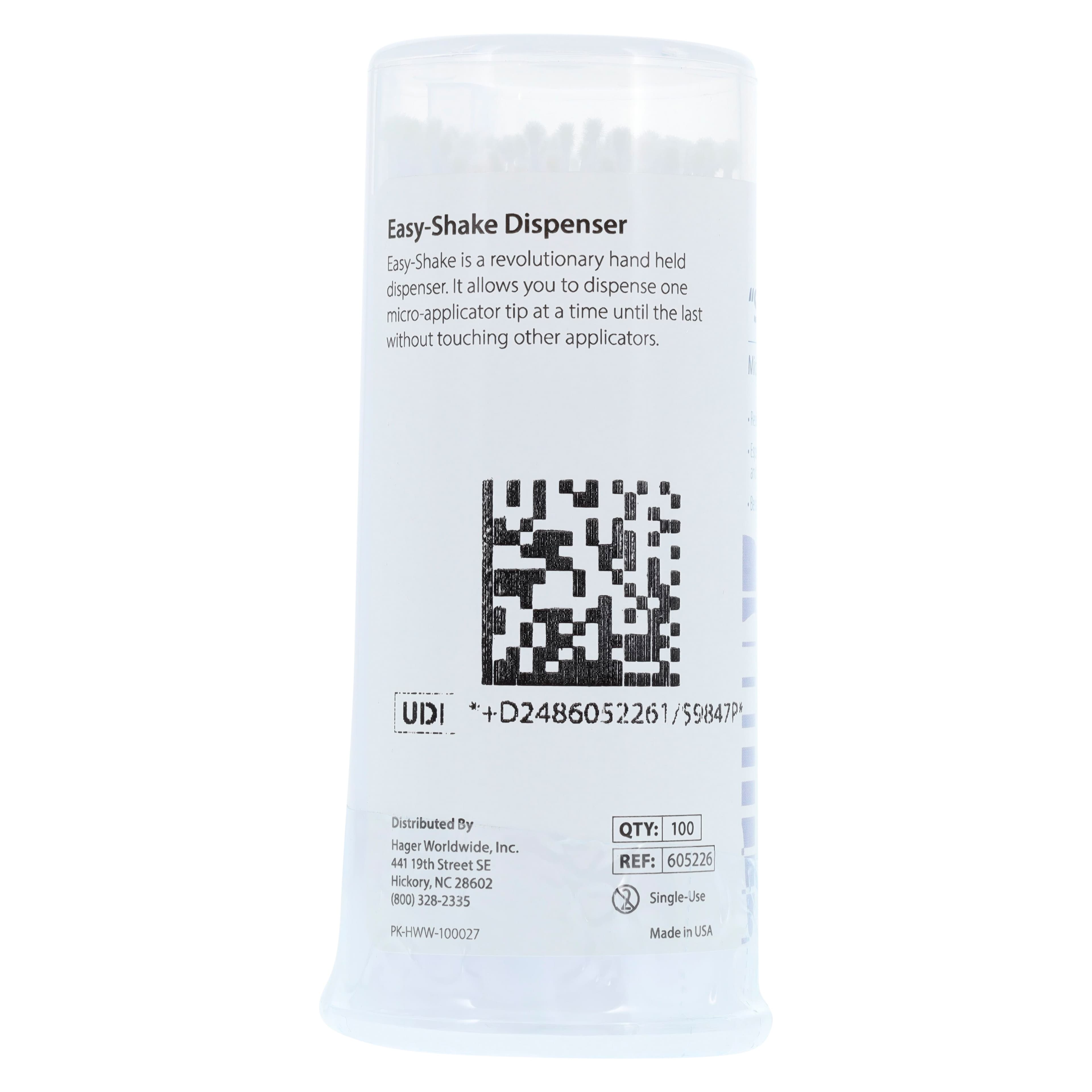 Super Quick-Tips Disposable Micro Applicators, White, Regular, 100/Pk, 605226 thumbnail 2