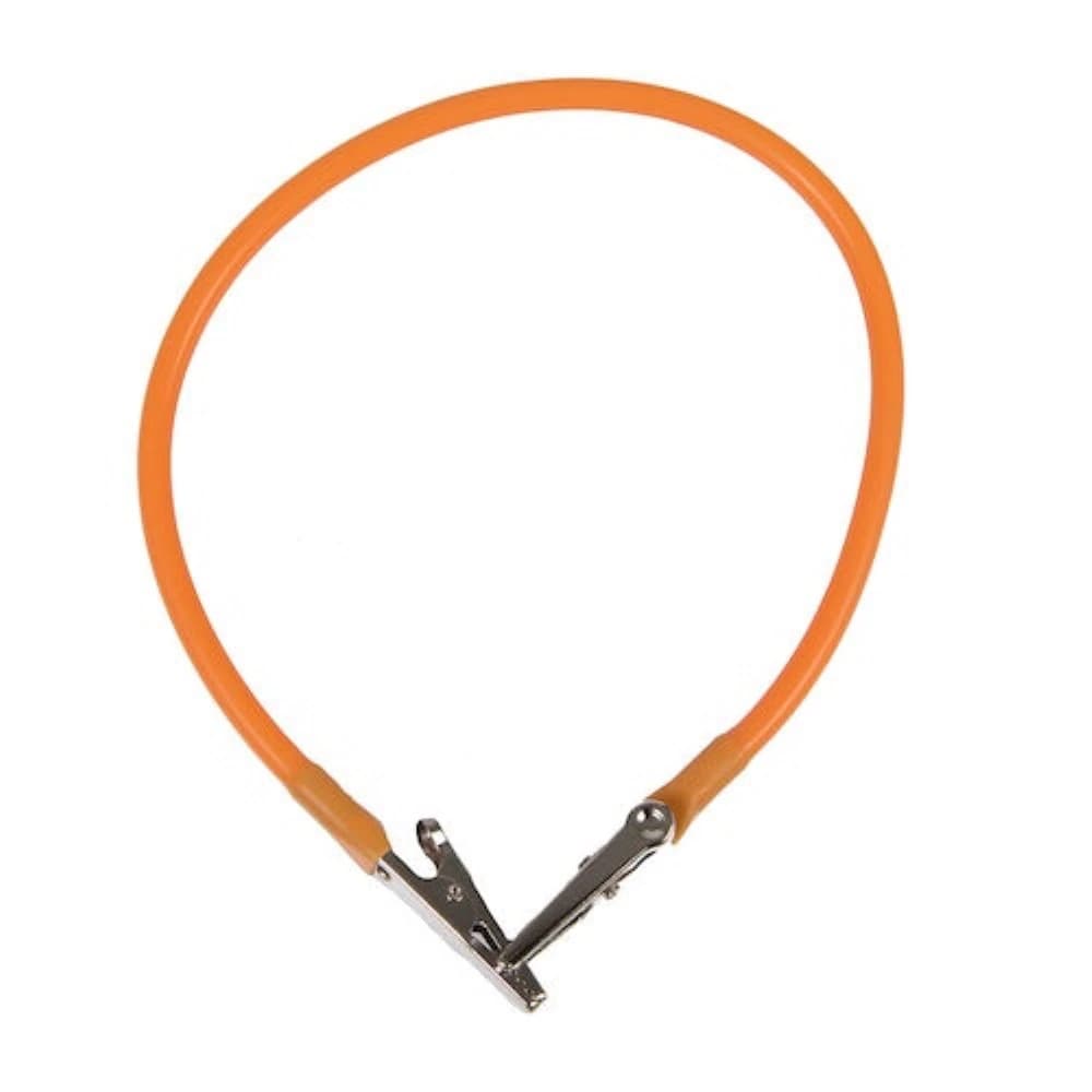 Hager Worldwide Super Bib Clip, Orange, 14", Autoclavable, 1/Pkg, 605285 - Super Bib Clips - Orange, 1/Pkg - Image 1