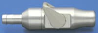 Hager Worldwide Hydro-Vac Saliva Ejector, Without Swivel Tubing Adapter, Aluminum, B11139 - HYDRO-VAC W/O SWIVEL TUBING ADAPTOR - Image 1