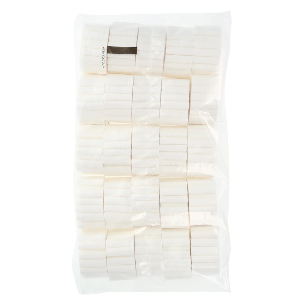 ROEKO Luna Cotton Rolls #2, 1.5" x 3/8", Non-Sterile, Unstarched, 1000/Box, 104002 thumbnail 2
