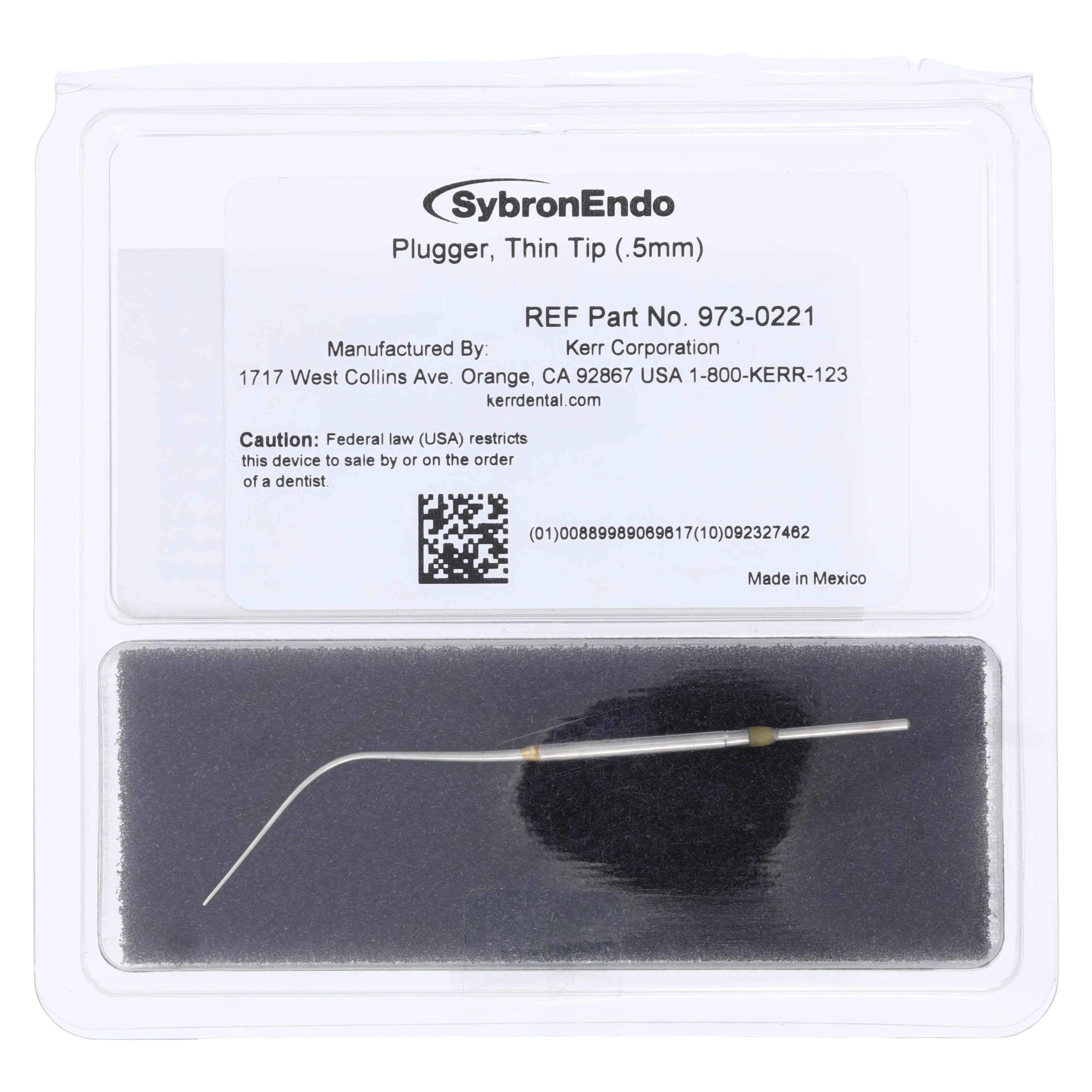 Kerr Touch'n Heat Narrow Plugger, Thin Tip 0.5mm, 973-0221 thumbnail 3