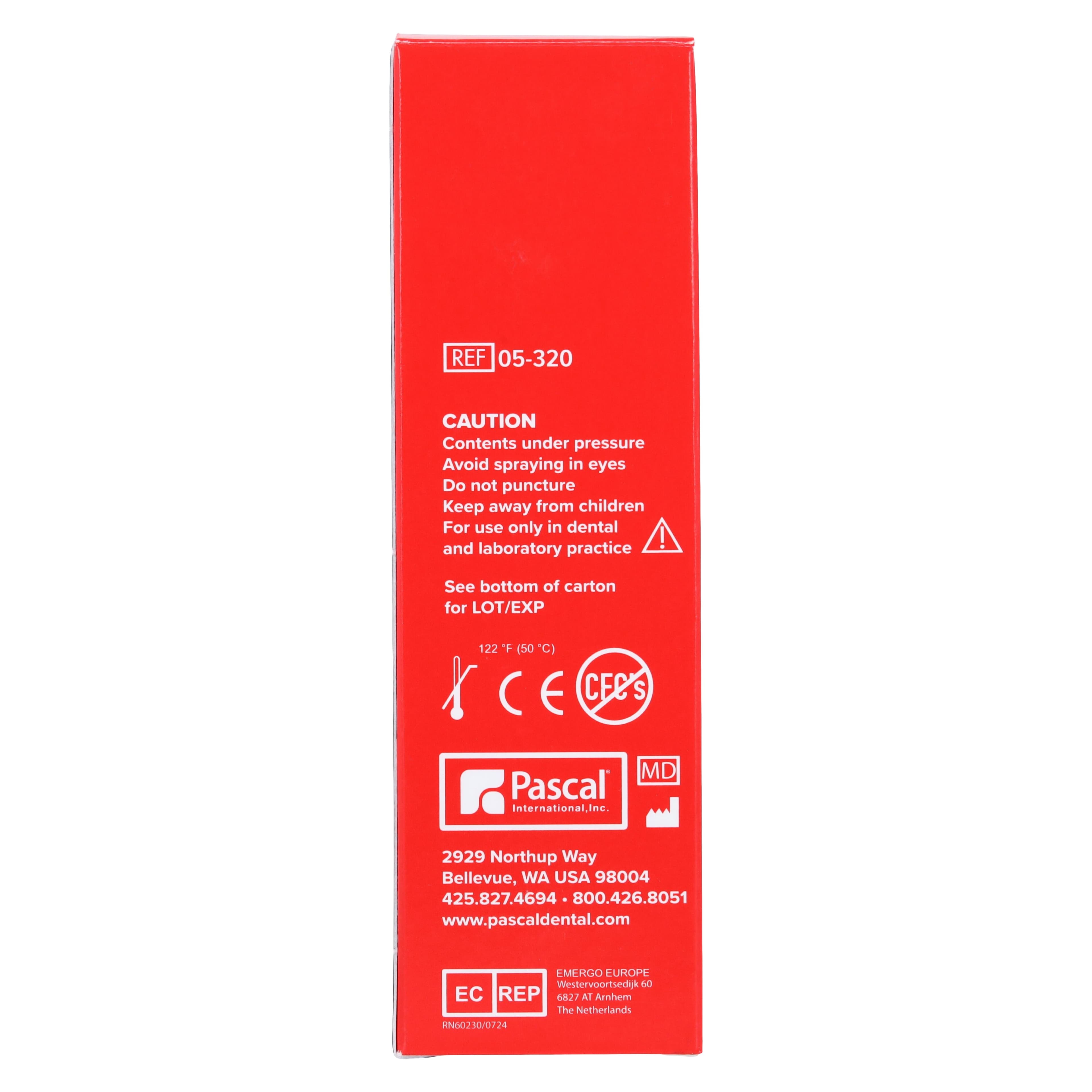 Occlude Red Aerosol Indicator Spray, 23 g Can, Pascal, 05-320 thumbnail 6