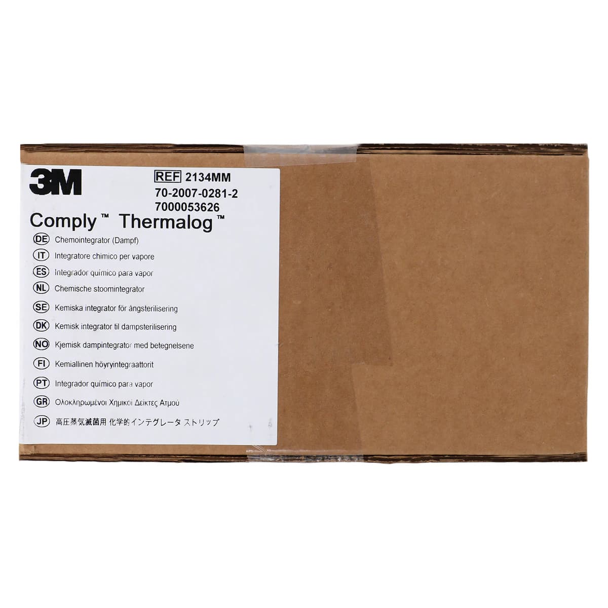 3M Comply Thermlog Steam Chemical Integrator, 4" x 3/4", Class 5, 250/Pk, 8 Pk/Cs, 2134MM thumbnail 3