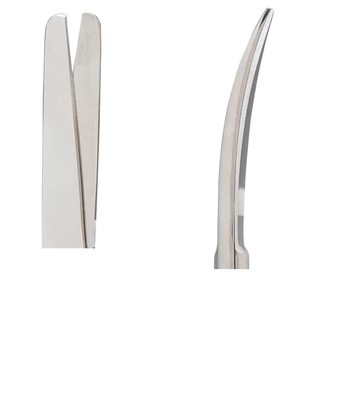 Miltex Vantage Operating Scissors, 4.5" Curved, Blunt/Blunt, Stainless Steel, Each - Scissors OR Blunt/Blunt Curved - Image 1