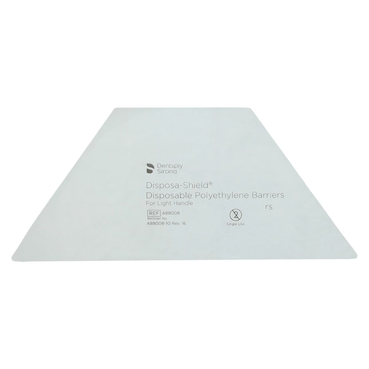 Disposa-Shield T-Bar Light Handle Sleeves, 3.5" x 6.75", Clear Polyethylene, 500/Box, A88008 thumbnail 2