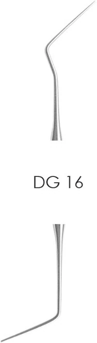 A. Titan Instruments DG16UL Double-Ended Endodontic Explorer, #23 / DG-16 Ends, Life-Steel Handle, 1/Pk - Endo Explorer DE Life-Steel Handle - Image 1