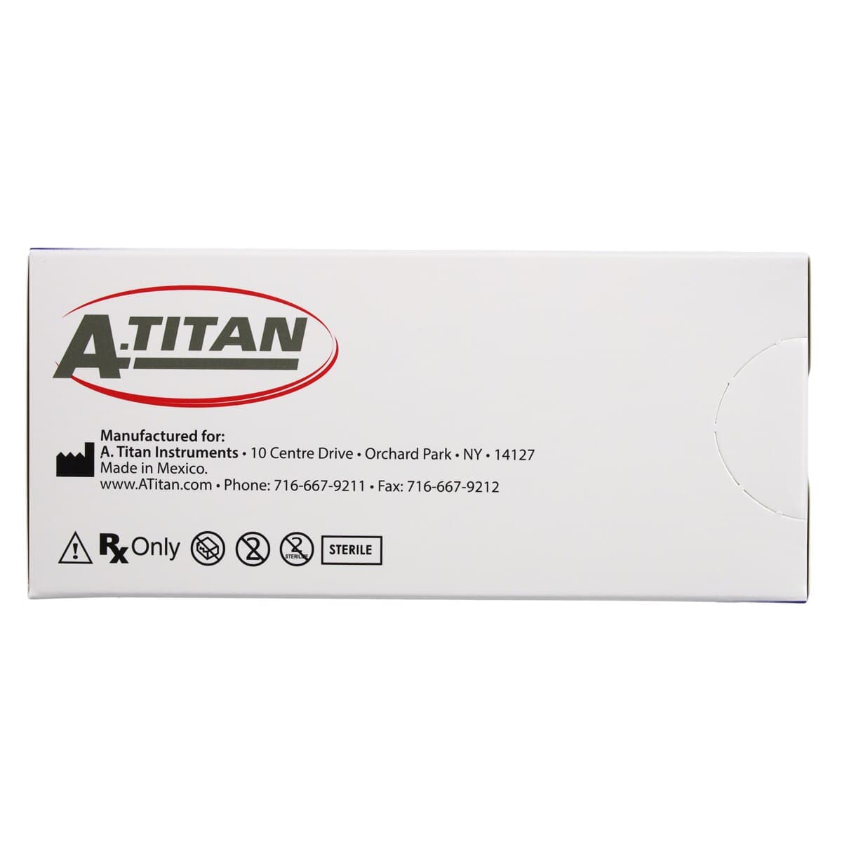 A. Titan Instruments RS3 Plain Gut Absorbable Suture, 4-0, 18", C-6 Reverse Cutting 3/8 Circle Needle, 19mm, Undyed, 12/Box thumbnail 5
