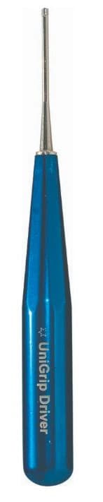 A.Titan UniGrip Implant Driver, Long, Blue, Replaceable Tips, 4.25 in, OTA527 - A.Titan - UniGrip Driver, Blue, Tips: Replace Select, Long, OTA527 - Long - Image 1