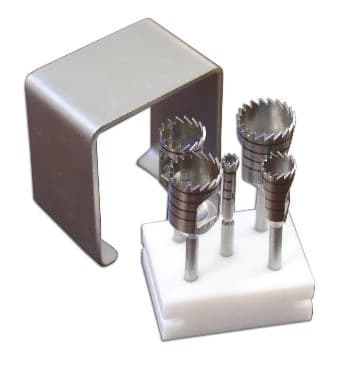 A. Titan Instruments Rack for 5 Trephines and 5 Tissue Punches - A.Titan - Rack for 5 trephines and 5 tissues punches - Image 1