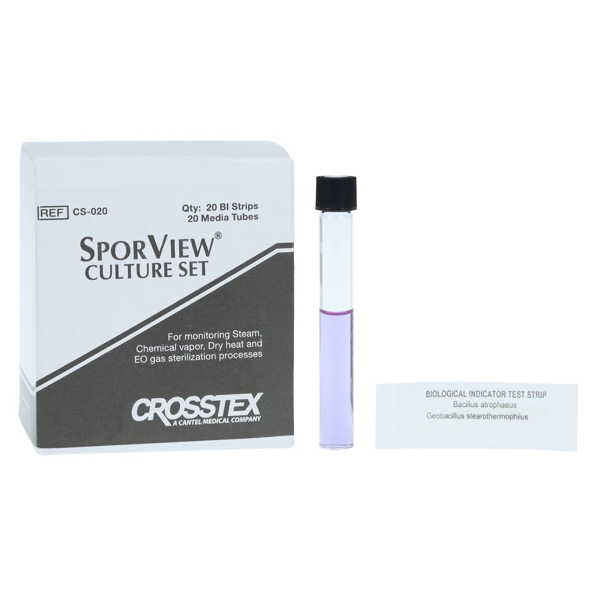 SporView Culture Set, 20/Box, CS-020 - Sporview In-Office Culture Set 20/Pkg - Image 1
