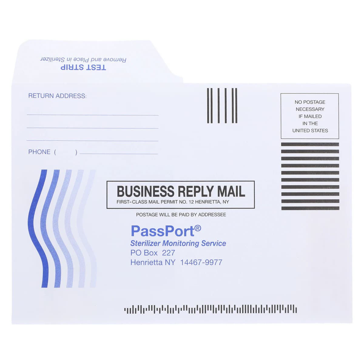 SPS Medical PassPort Mail-In Sterilizer Monitoring System, 52 Tests/Box, PS-052 thumbnail 3
