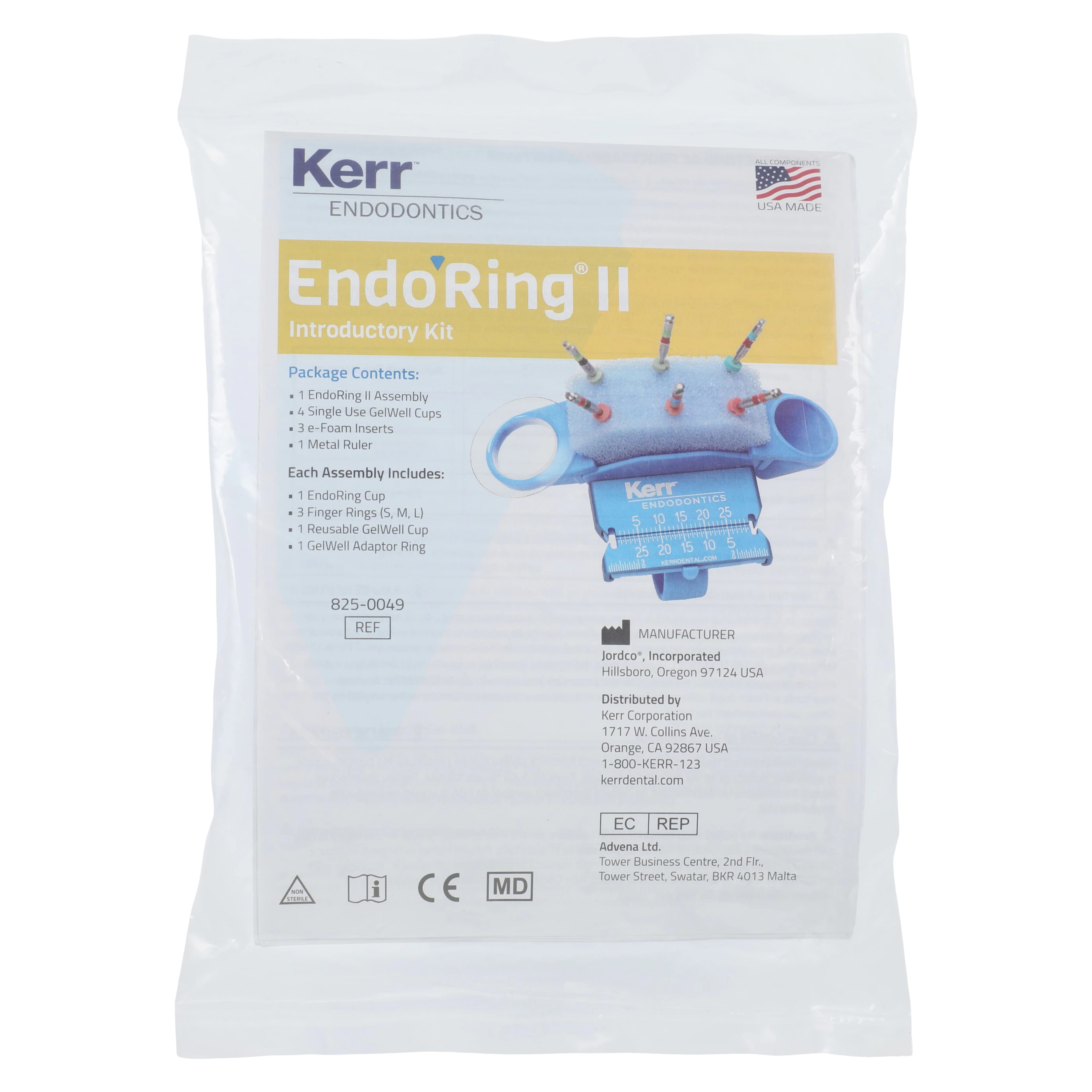Kerr EndoRing Complete Kit, Finger-Mounted Endodontic File Organizer with Measuring Ruler, Autoclavable, 825-0049 thumbnail 6