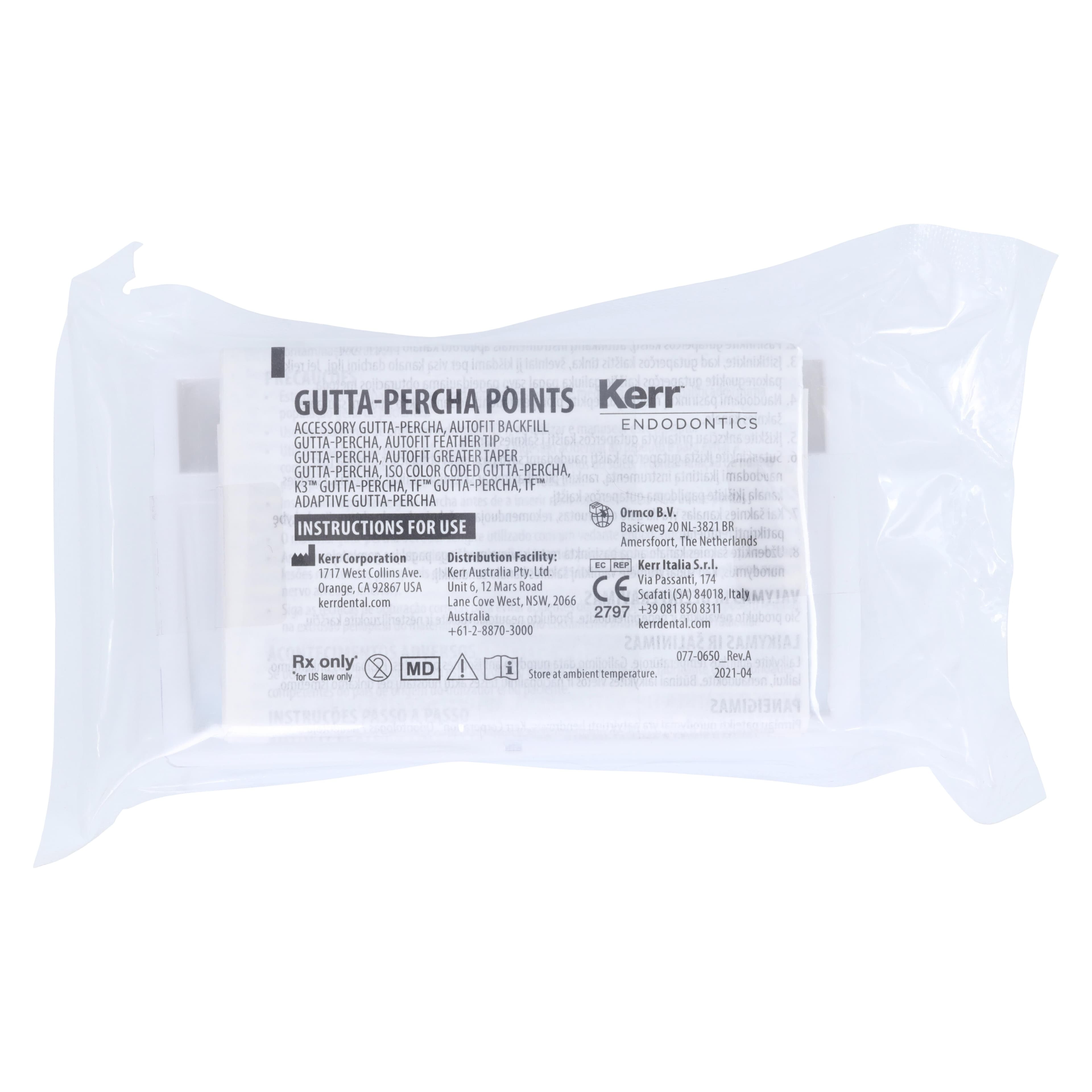 K3/K3XF Gutta Percha Points, 0.04 Taper, Size #30, Blue, 50/Pk, 825-0430 thumbnail 7