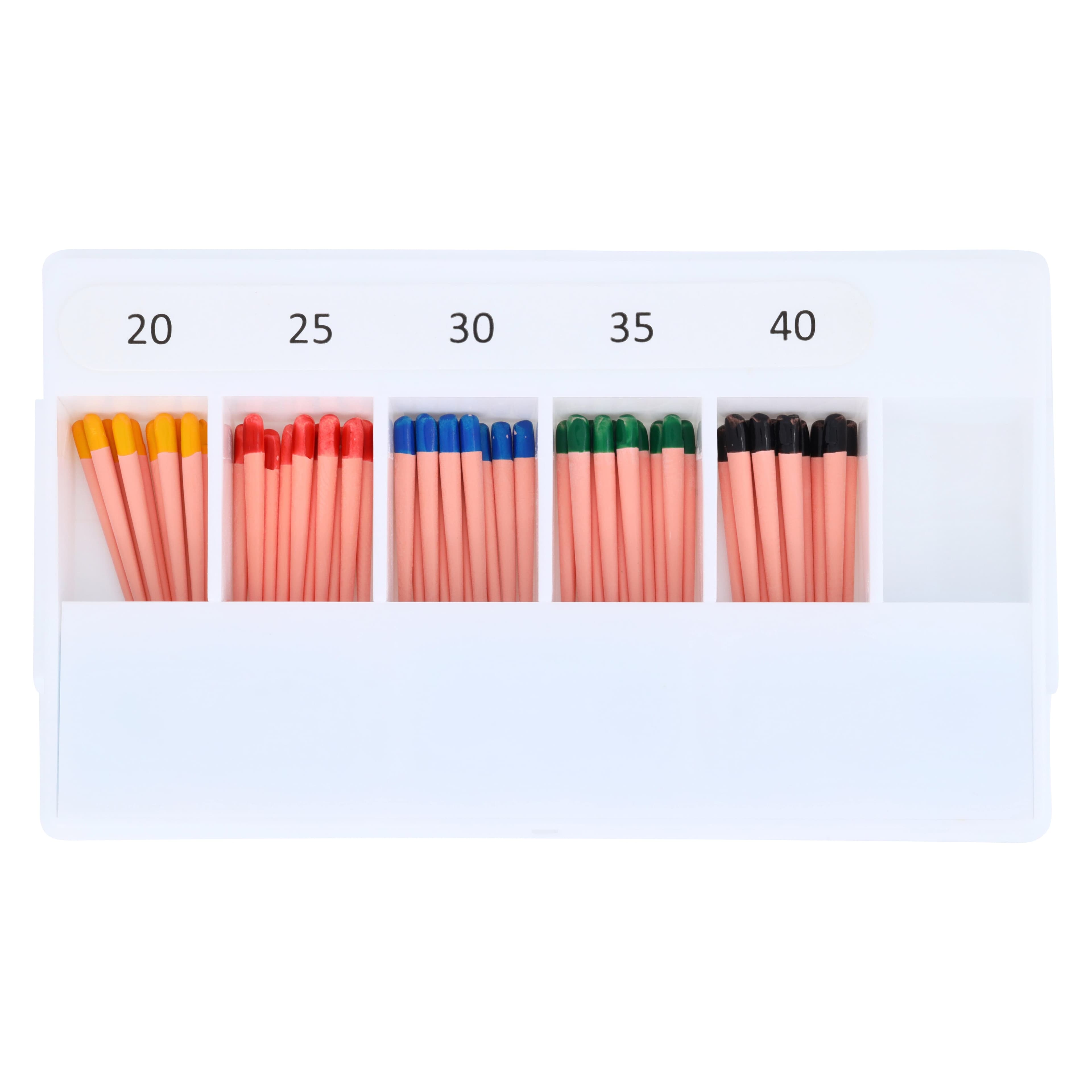 K3/K3XF Gutta Percha Points, 0.06 Taper, Assorted Sizes #20-40, 50/Pk, 825-0600 thumbnail 5