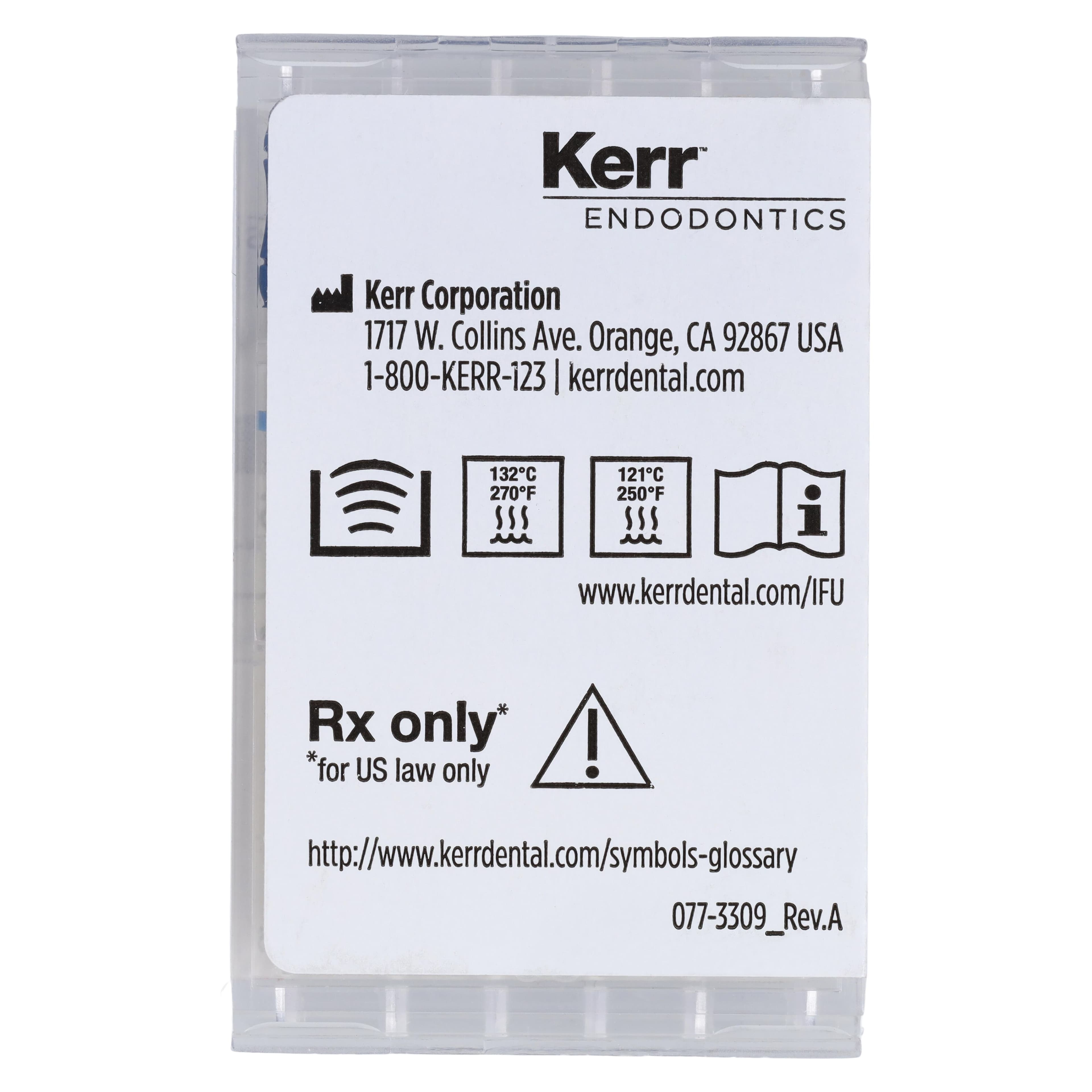 Kerr K-Flex Stainless Steel Hand Files, 25 mm, #30, Blue, 6/Pk, 15142 thumbnail 6