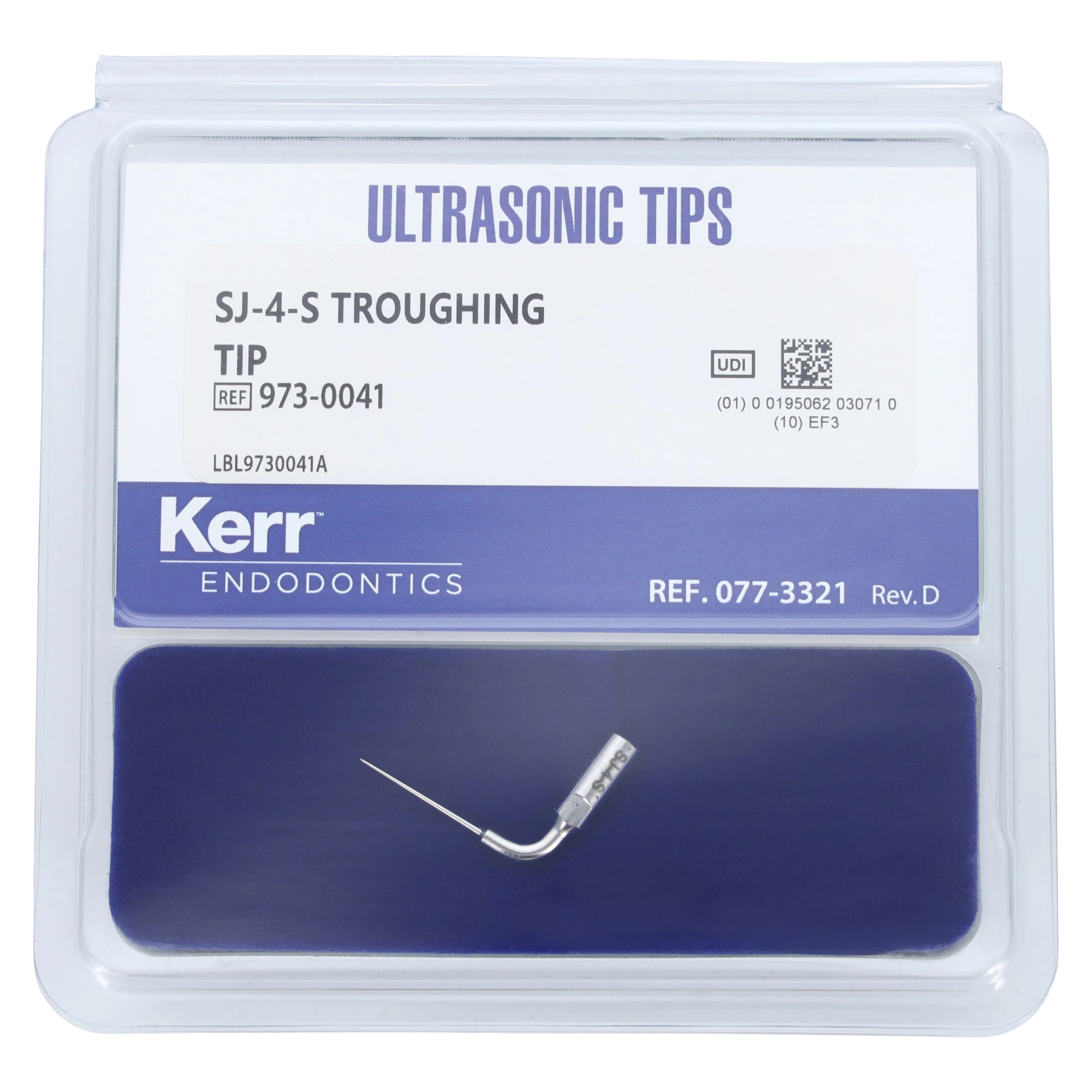 Kerr MiniEndo SJ-4-S Straight Line Troughing Ultrasonic Scaler Tip, 973-0041, Single Tip thumbnail 2