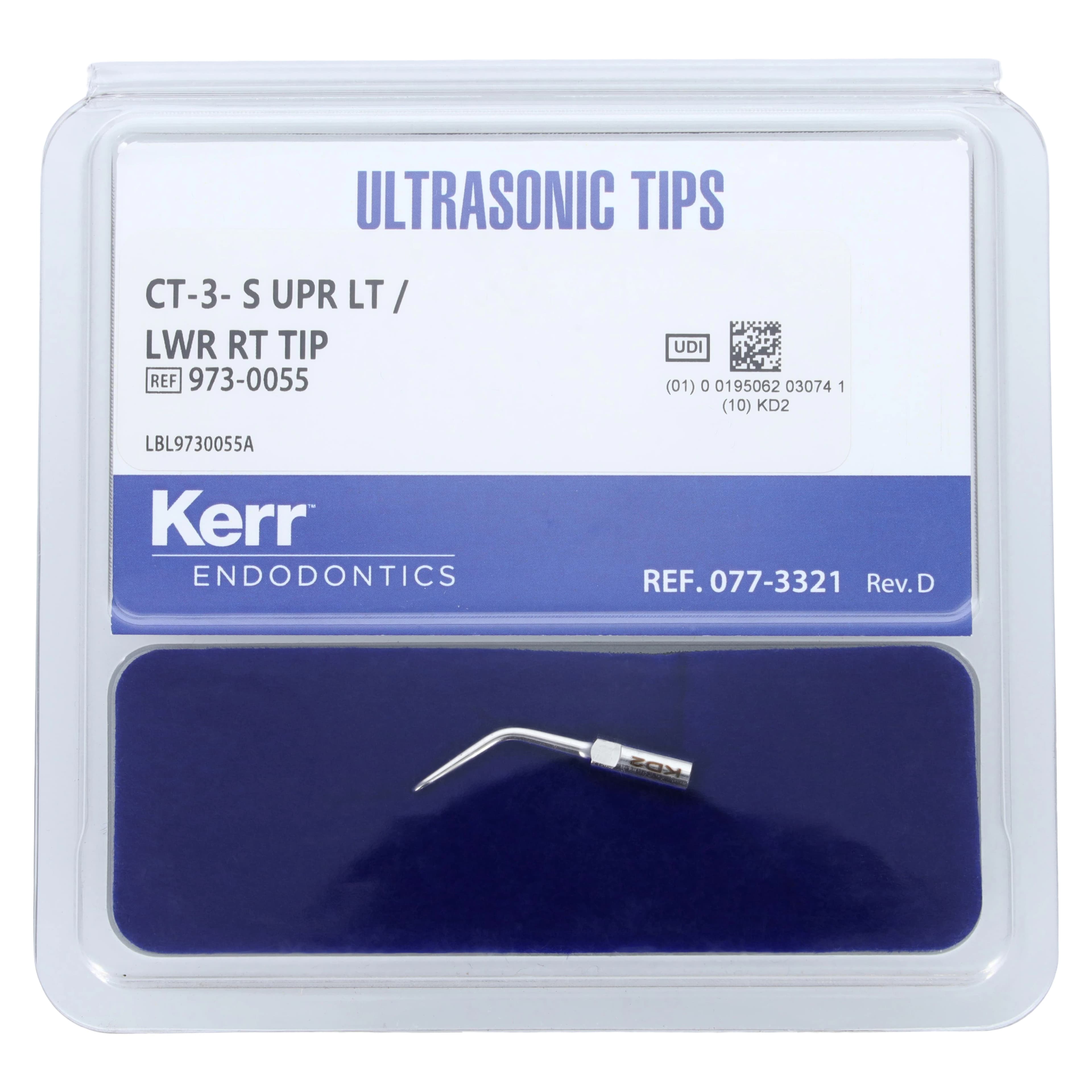 Kerr CT-3-S MiniEndo Ultrasonic Scaler Insert, Upper Left/Lower Right Tip, 973-0055, 1/Pk thumbnail 2