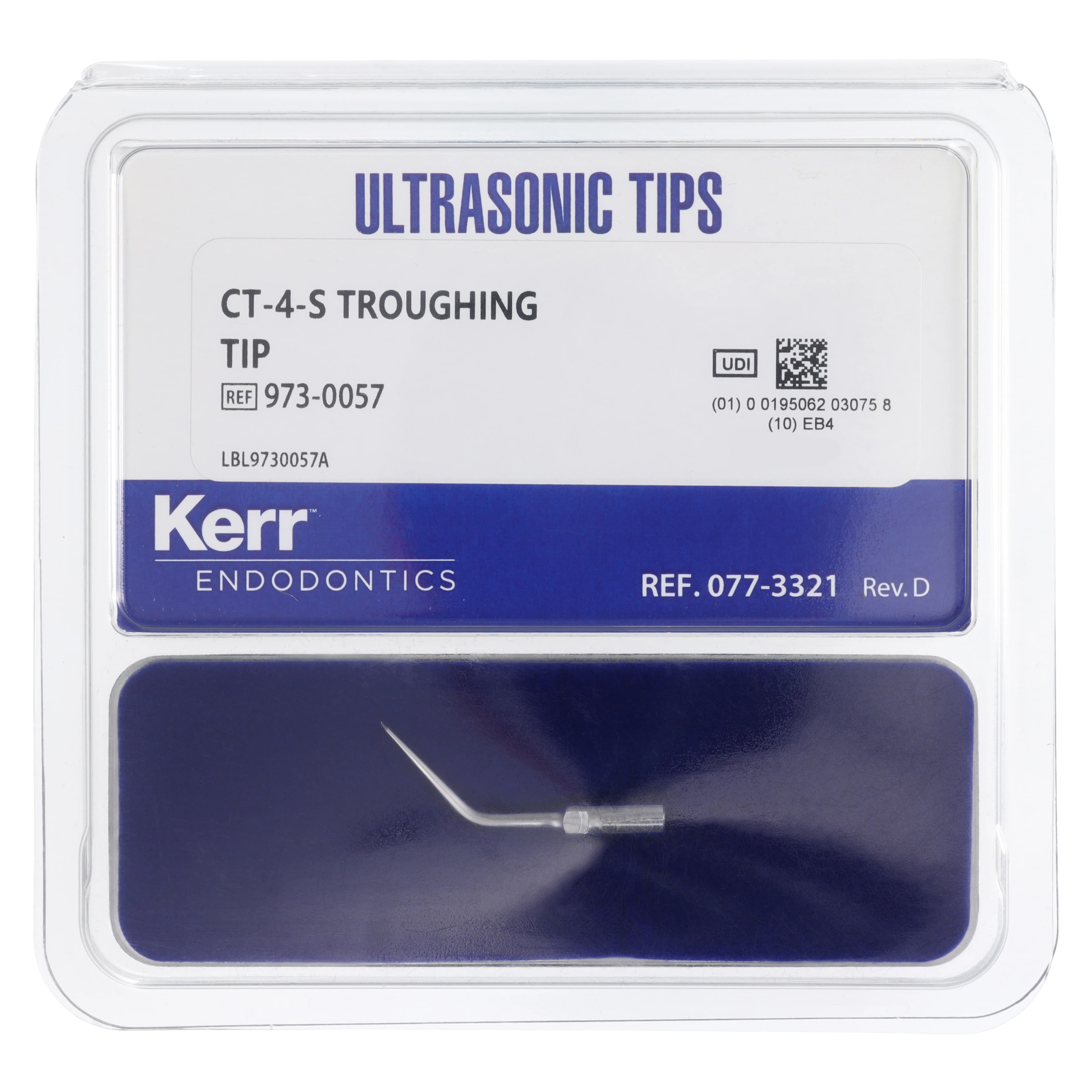 Kerr CT-4-S Ultrasonic Troughing Tip, Straight-Line, 973-0057, Single Tip thumbnail 3