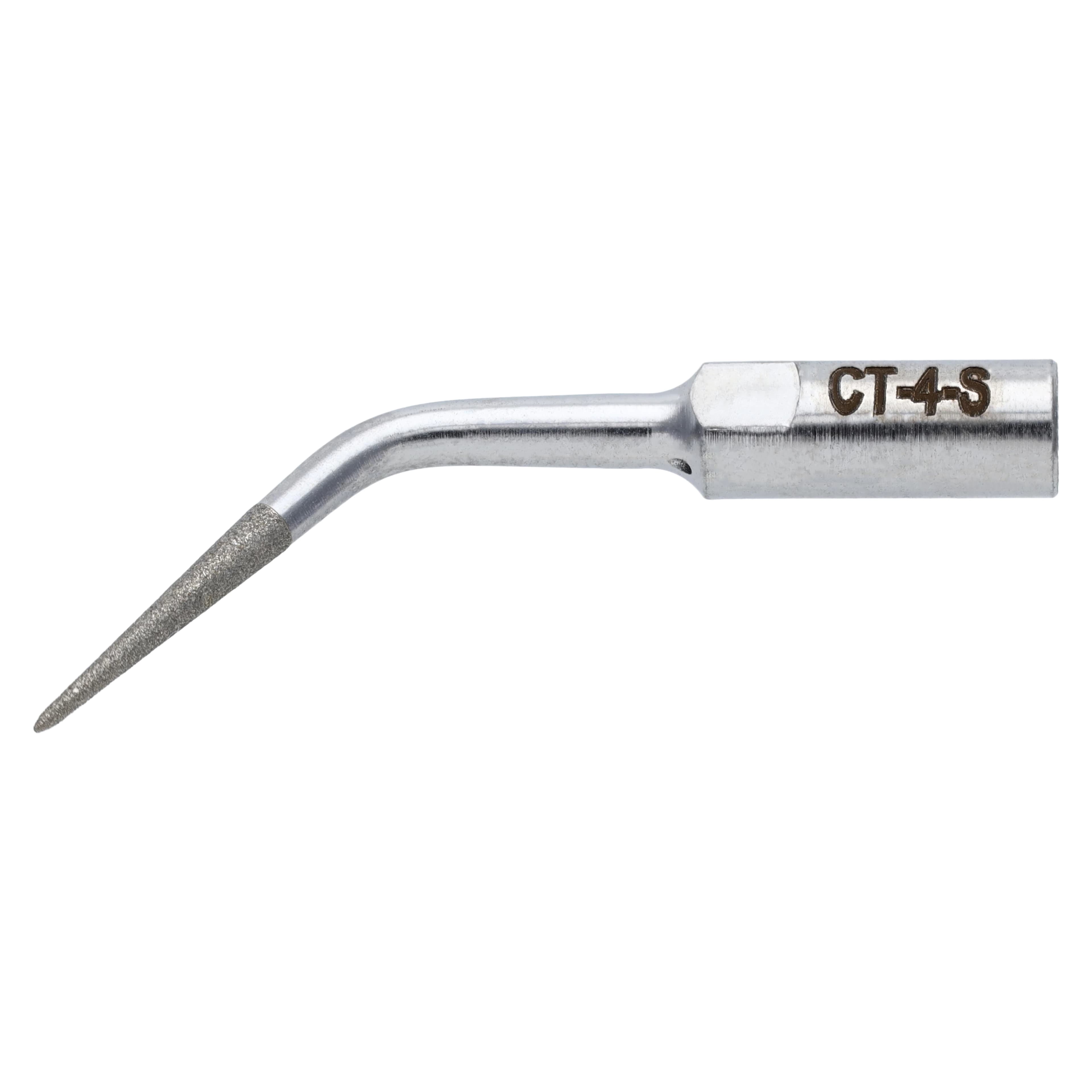 Kerr CT-4 Straight Line Diamond Coated Ultrasonic Scaler Tip, Endo, Internal Flow, 973-1057, Each - CT-4 Ultrasonic Diamond Coated Tip - Image 1