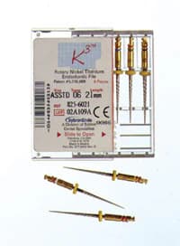 K3 Nickel-Titanium Rotary Endodontic Files, 21 mm, .02 Taper, #15, White, 6/Pk, 825-2151 thumbnail 2