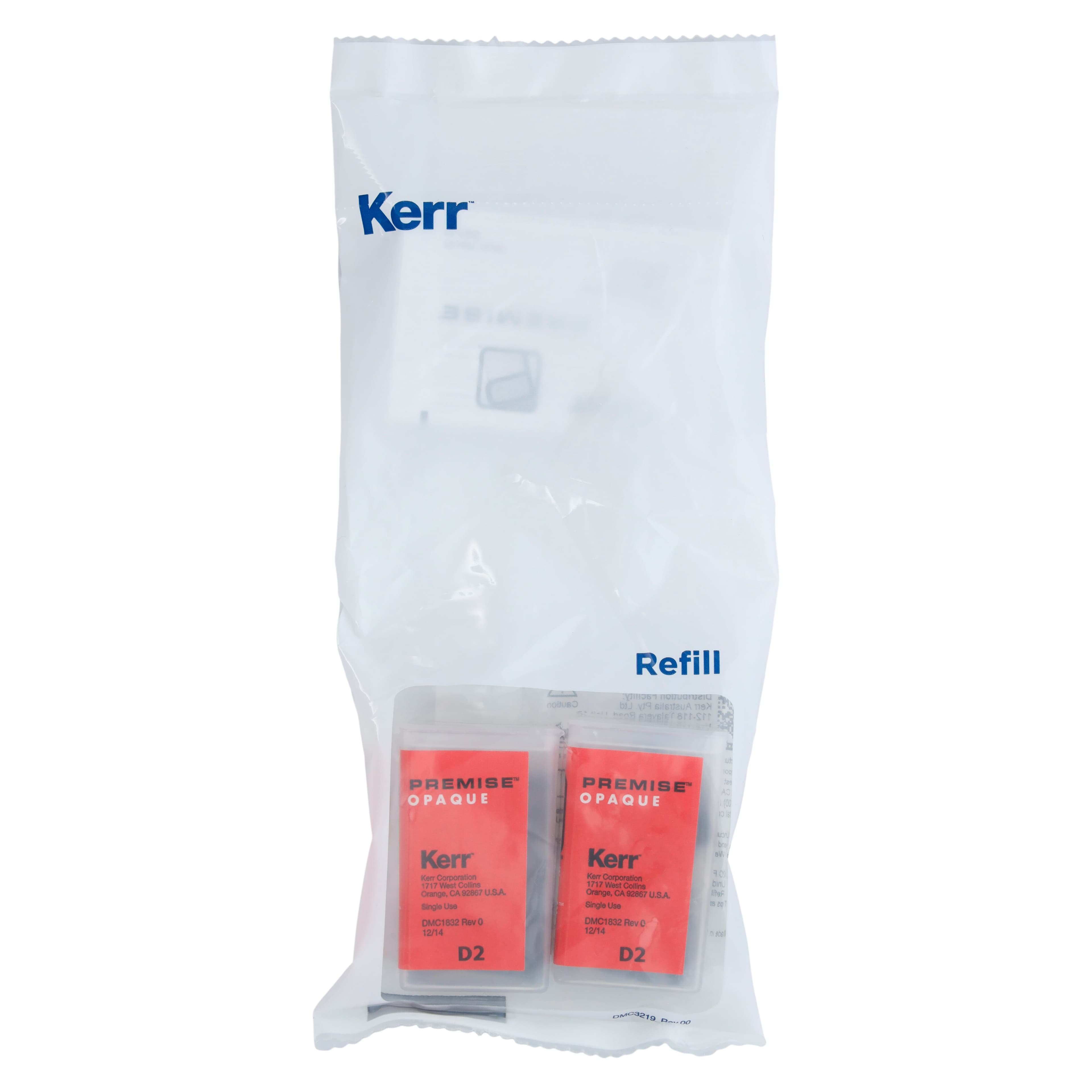 Premise Universal Nanofilled Composite, Unidose Refill, Opaque D2, 0.2 g Tips, 20/Pk, 32675 thumbnail 5