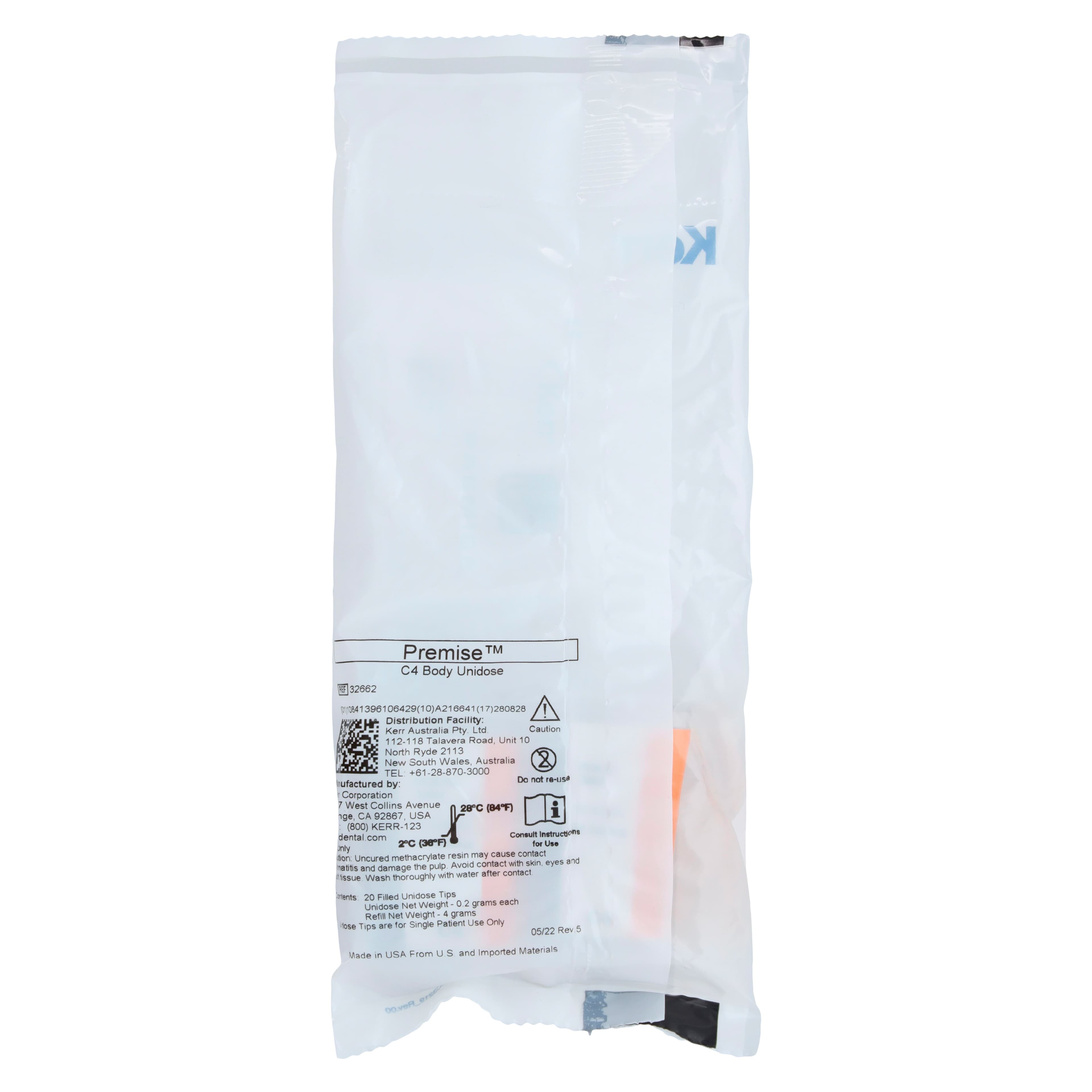 Premise Universal Nanofilled Composite, Body C4, 0.2 g Unidose Refill, 20/Pk, 32662 thumbnail 6