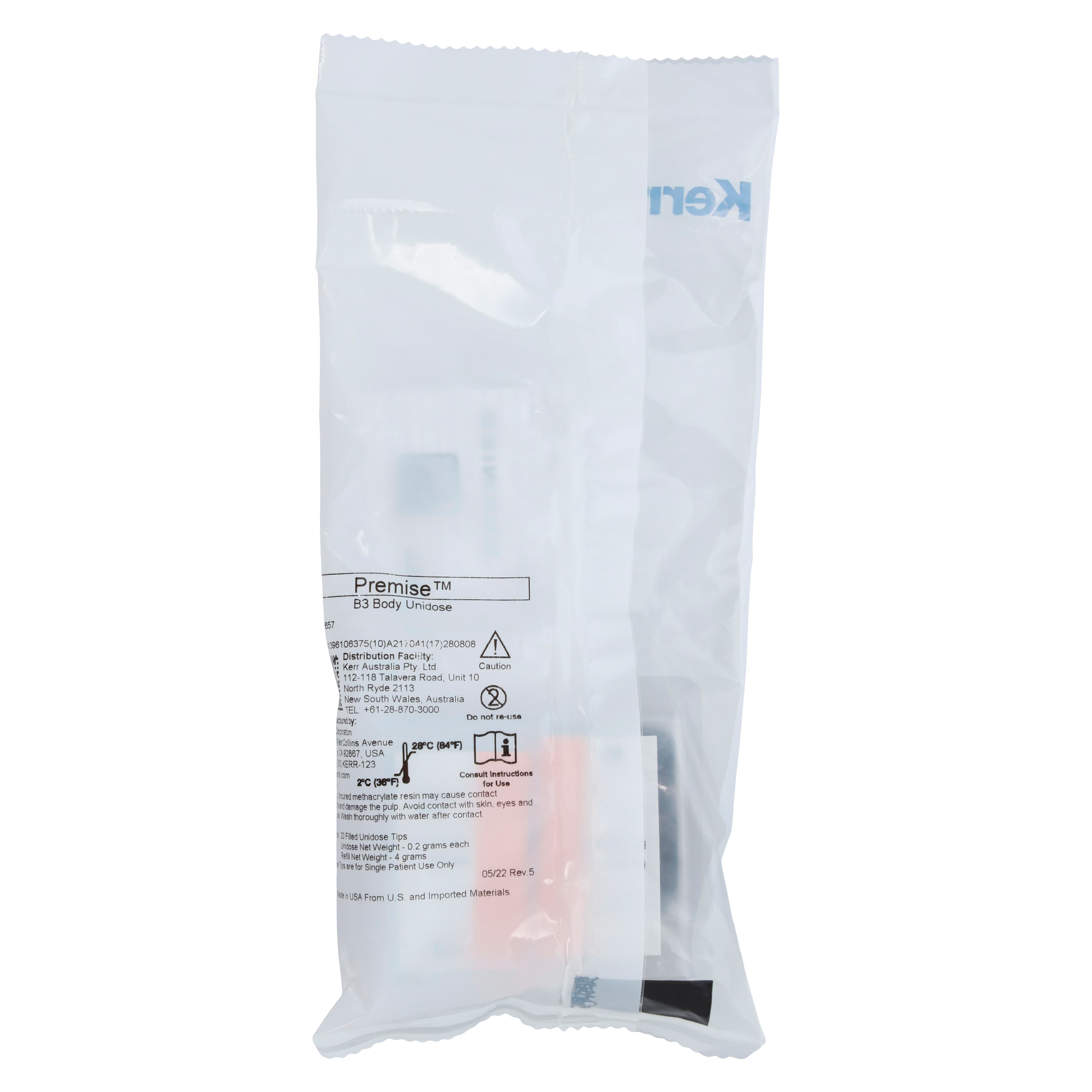 Premise Universal Nanofilled Composite, Body B3, 0.2 g Unidose Refill, 20/Pk, 32657 thumbnail 6