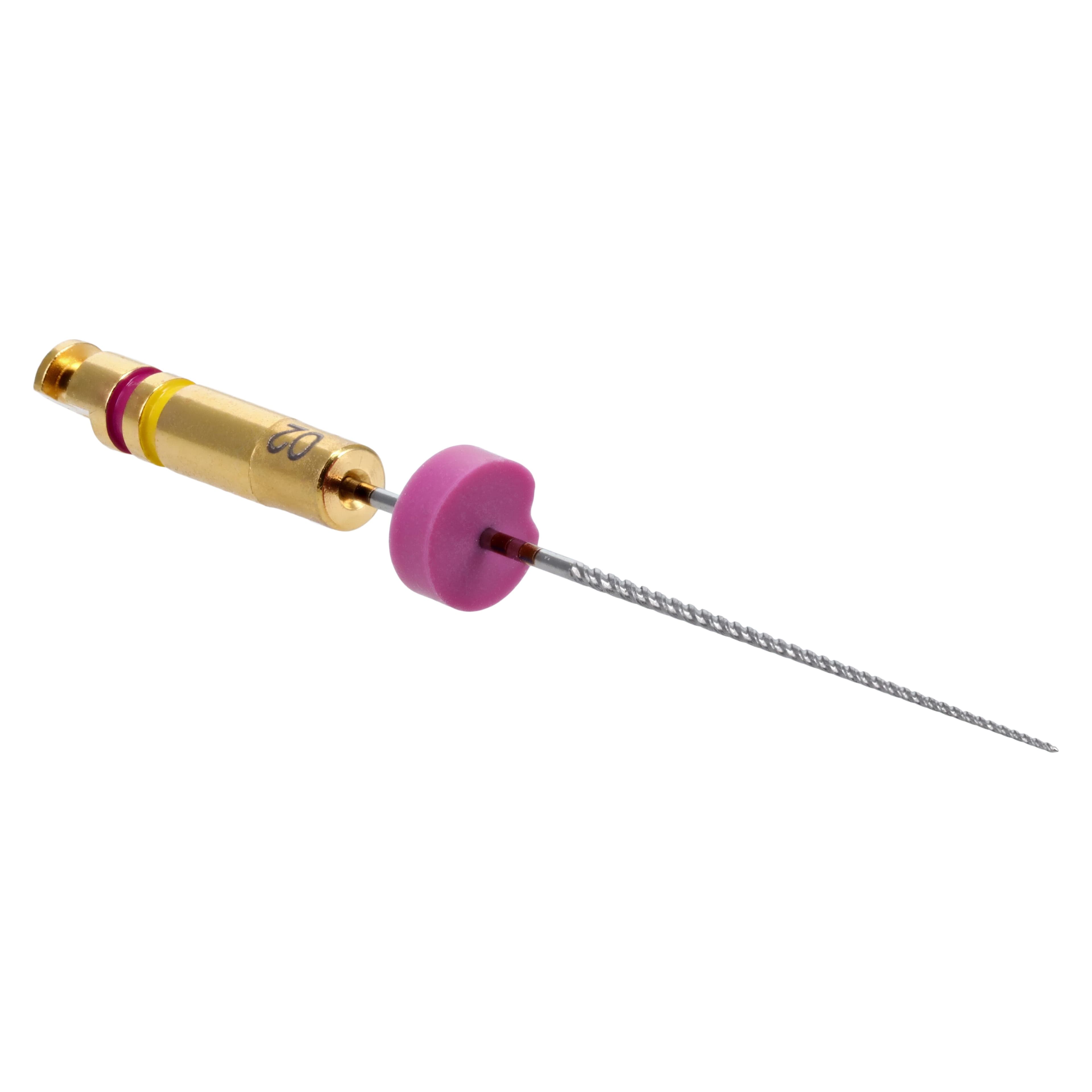 K3 Nickel-Titanium Rotary Endodontic Files, 25 mm, 0.02 Taper, #20, Yellow, 6/Pk, 825-2205 thumbnail 3