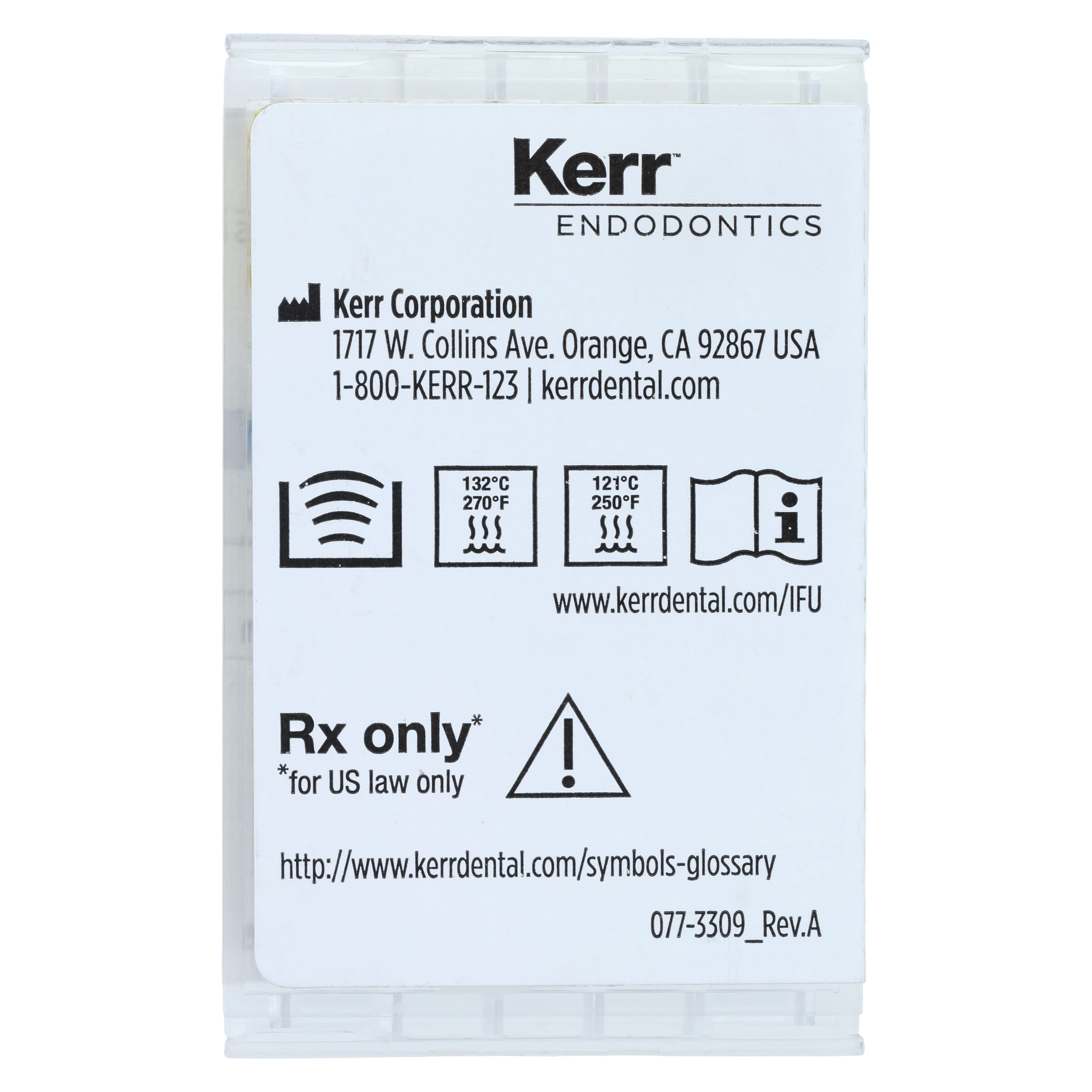 Kerr K-Flex Endodontic Files, #50, 25mm, Yellow, Stainless Steel, 6/Pack, 15158 thumbnail 6