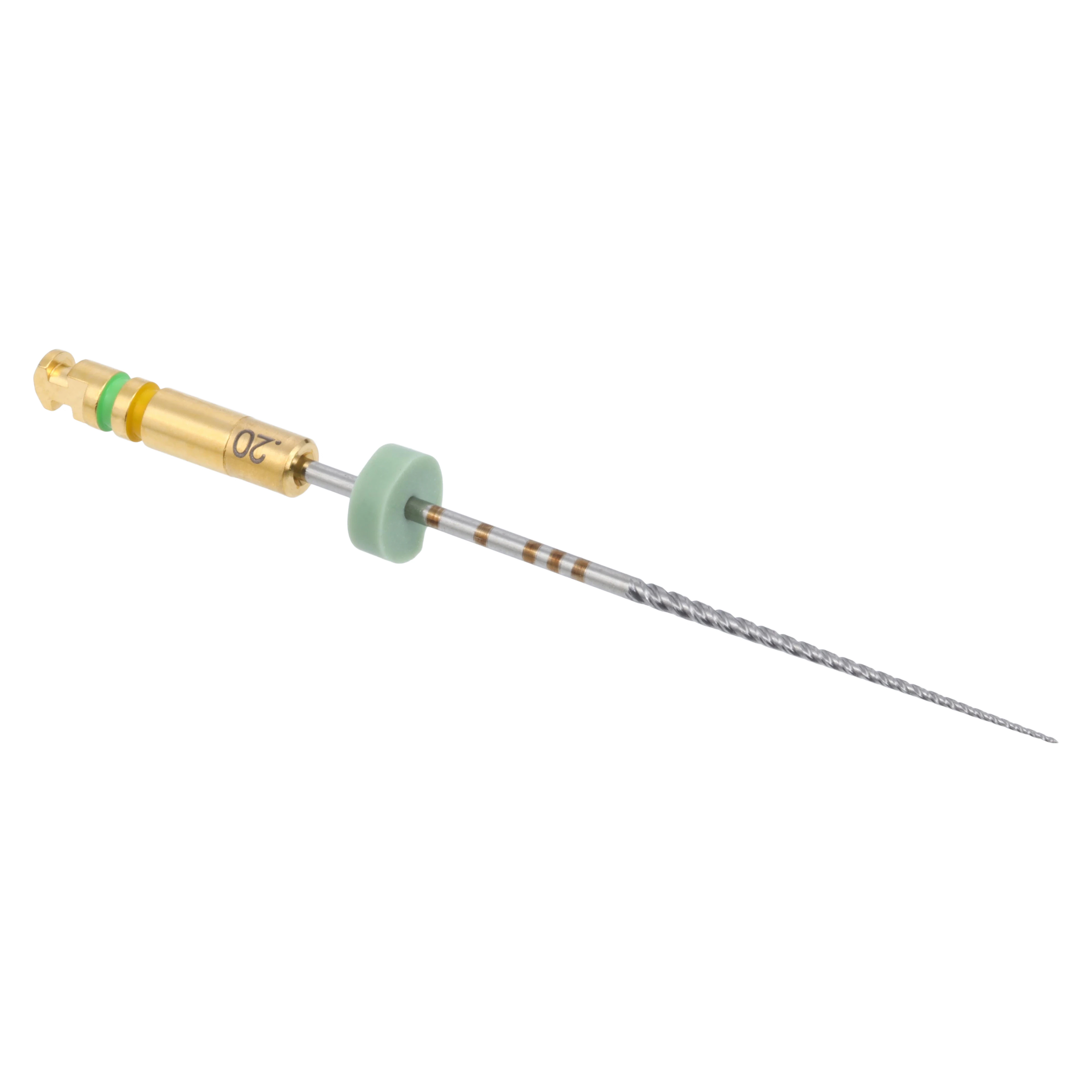 K3 Nickel-Titanium Rotary Endodontic Files, 30 mm, 0.04 Taper, #20, Yellow, 6/Pk, 825-4200 thumbnail 3