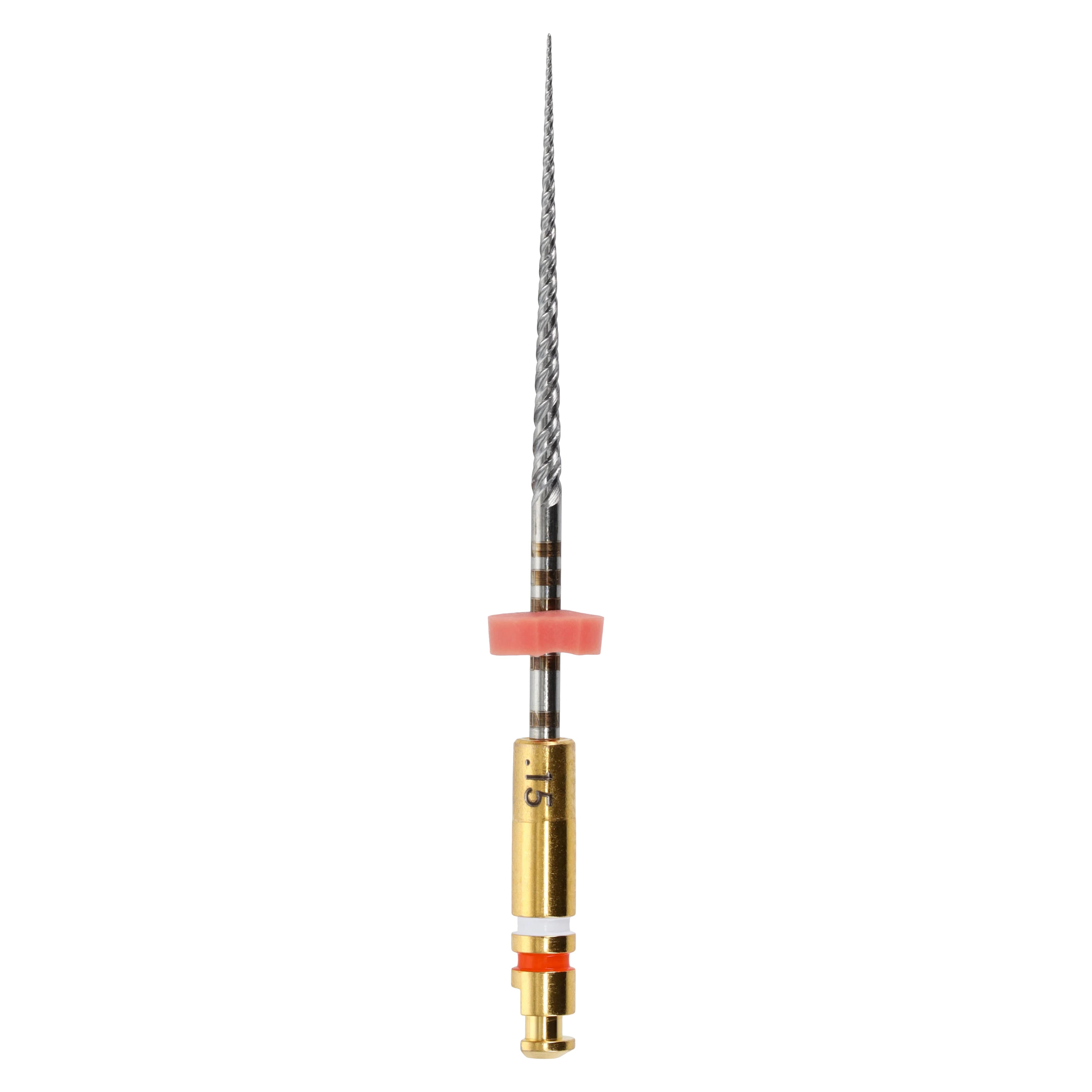 K3 Nickel-Titanium Rotary Endodontic Files, #15, .06 Taper, 25 mm, 6/Pack, 825-6155 - K3 Rotary Nickel Titanium Files 25 mm - Image 1