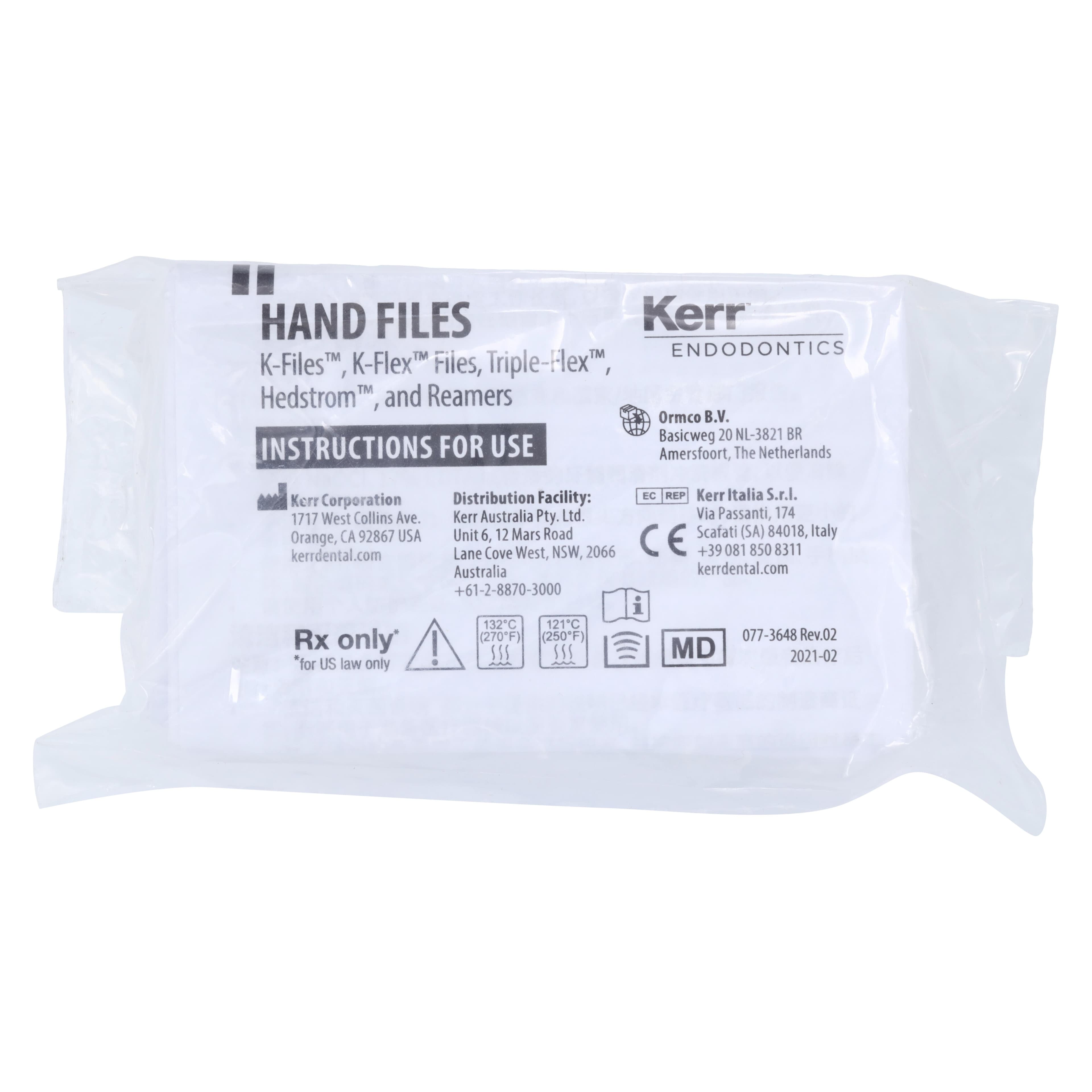 K3 Nickel-Titanium Rotary Endodontic Files, 30 mm, #55, 0.06 Taper, 6/Pk, 825-6550 thumbnail 2