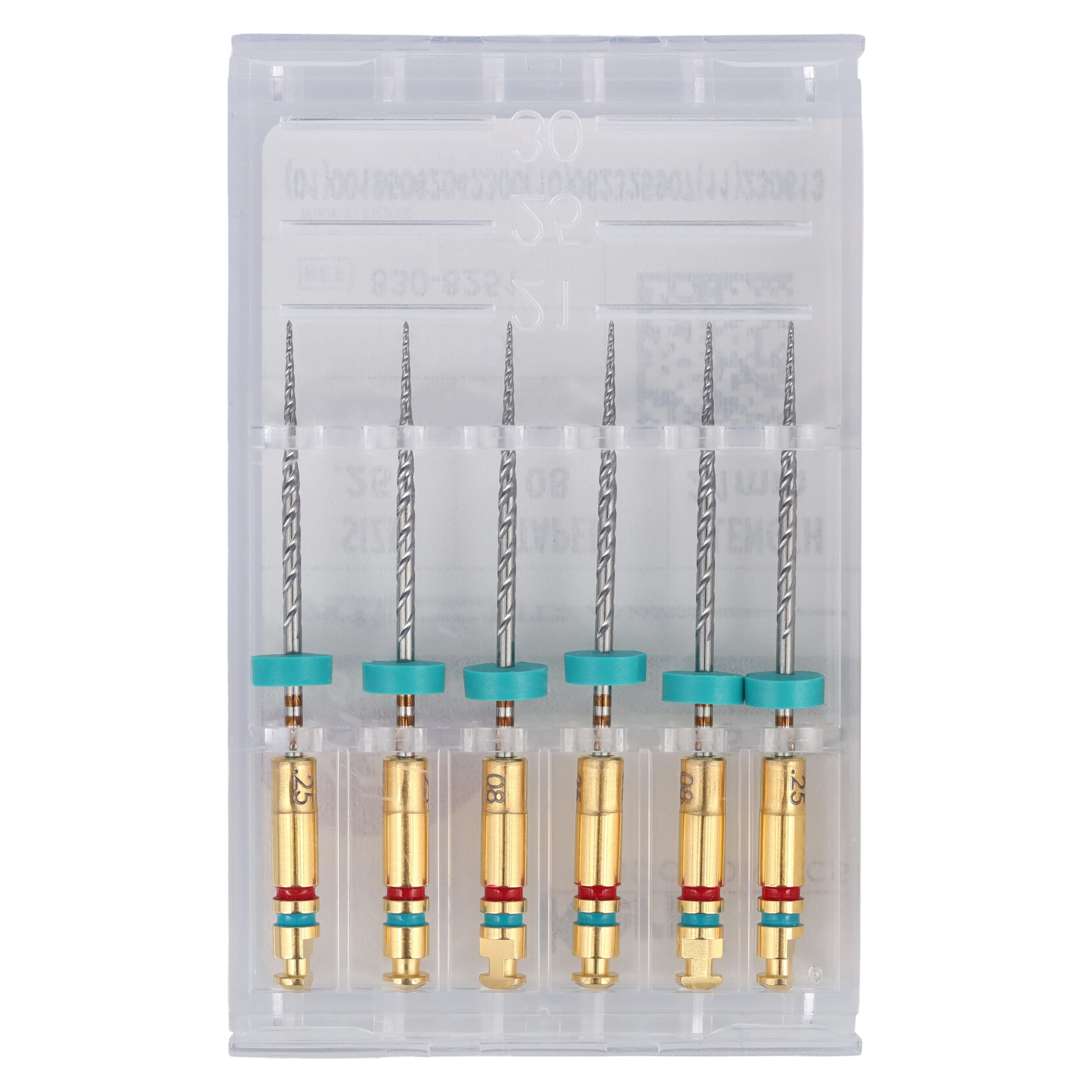 K3 Nickel-Titanium Rotary Endodontic Files, 21 mm, .08 Taper, #25, Red, 6/Pk, 830-8251 thumbnail 7