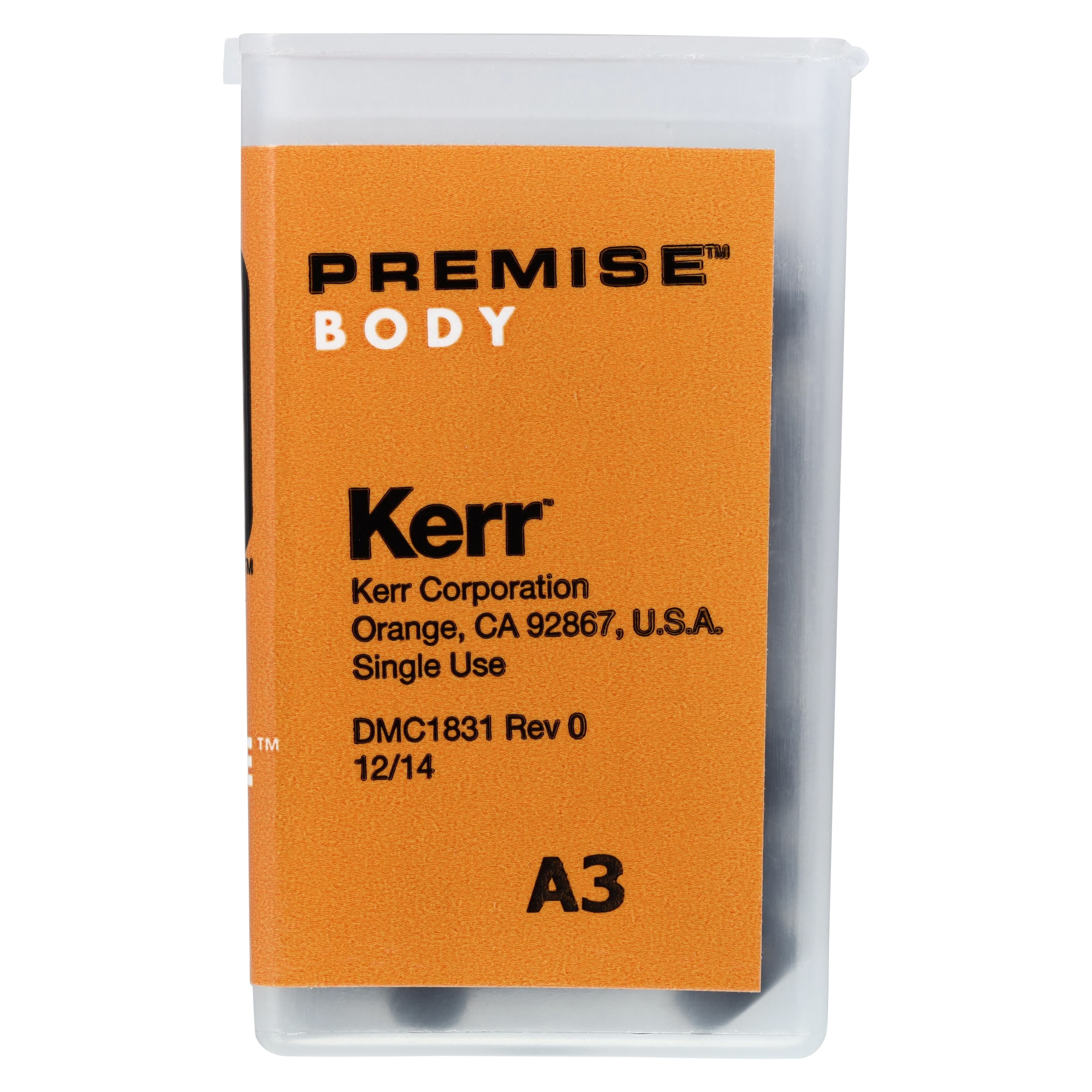 Premise Universal Nanofilled Composite, Unidose Refill, Body A3, 0.2 g, 20/Pk, 32652 thumbnail 3